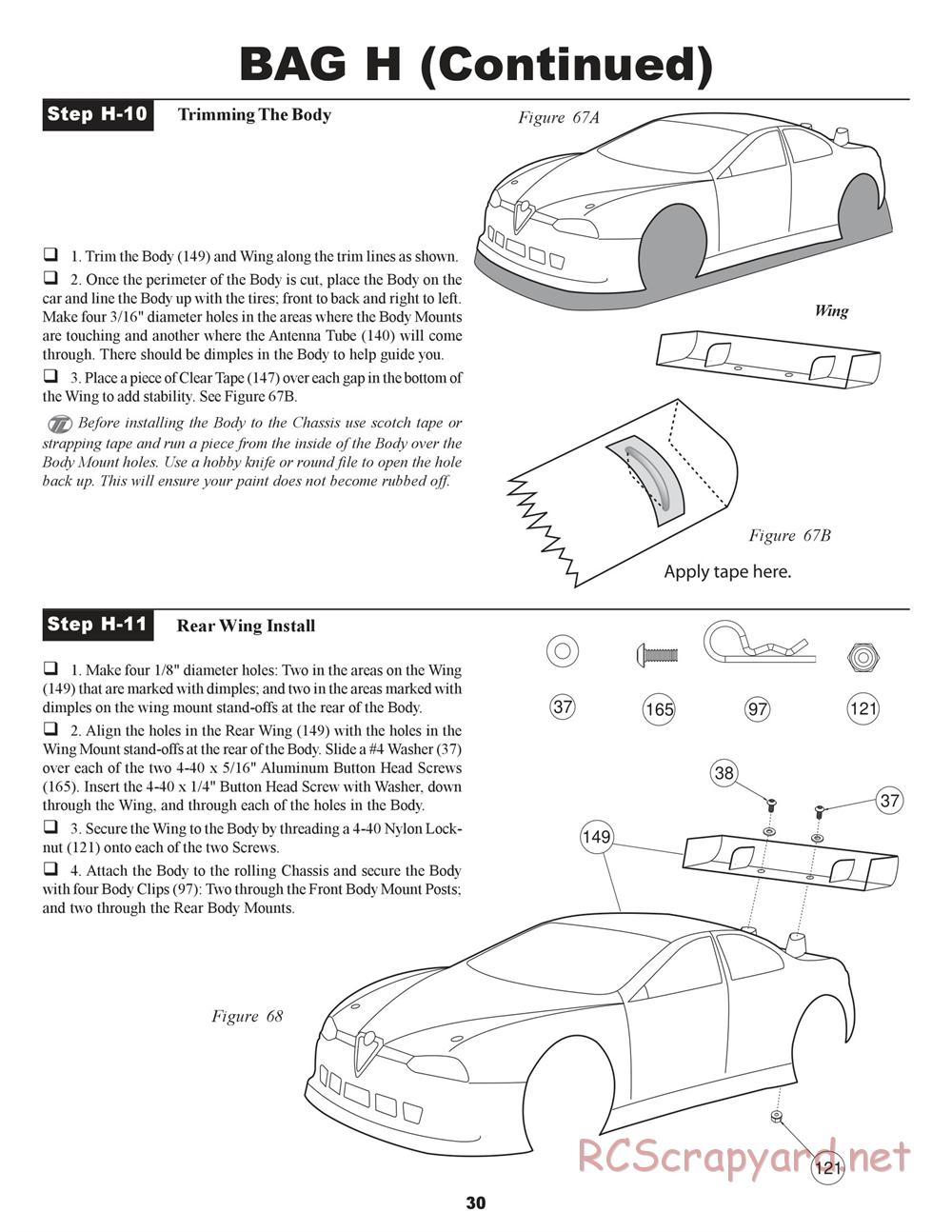 Team Losi - XXX-S Graphite Plus - Manual - Page 33