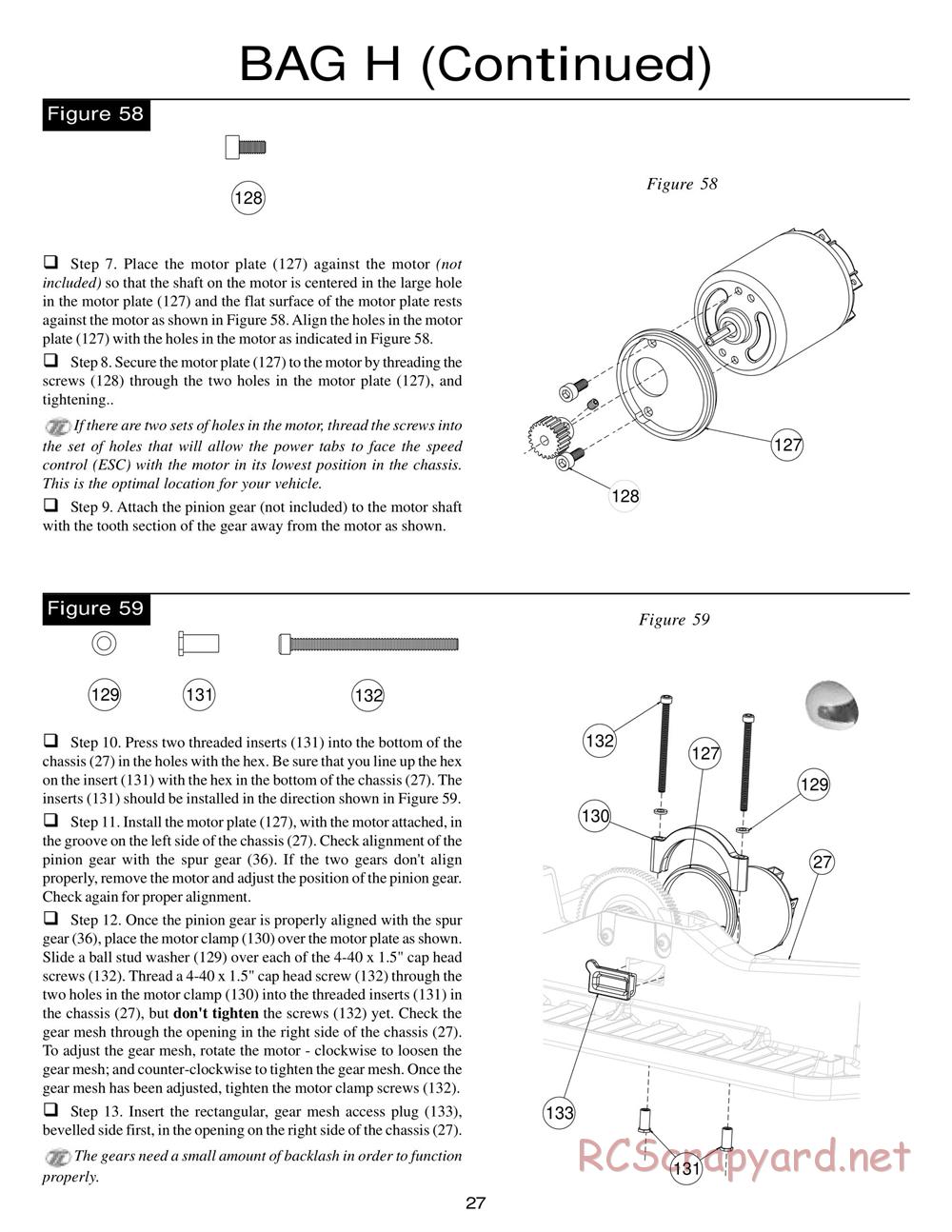 Team Losi - XXX-S Sport RTR II - Manual - Page 30