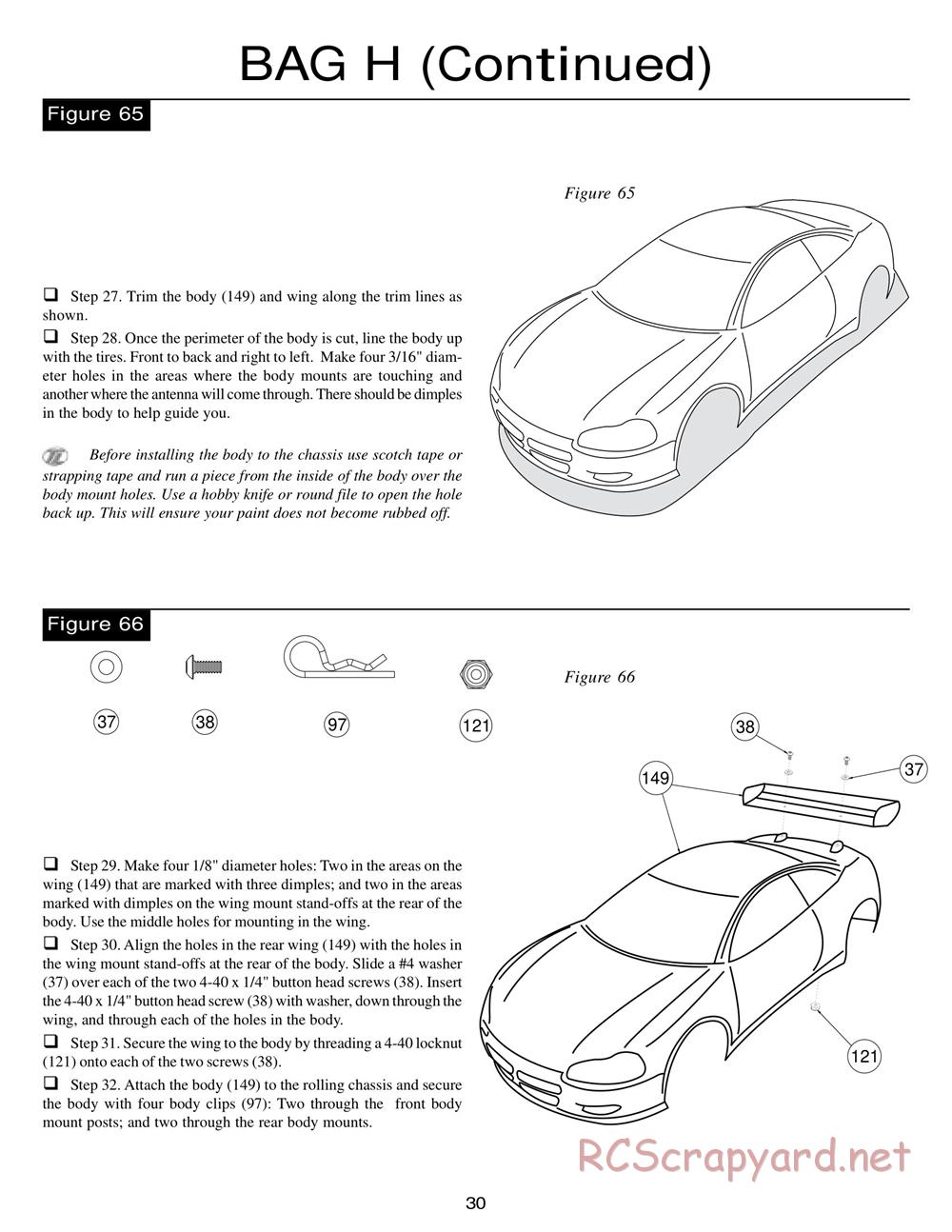 Team Losi - XXX-S Sport RTR II - Manual - Page 33