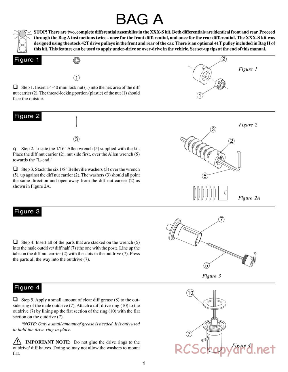 Team Losi - XXX-S - Manual - Page 4