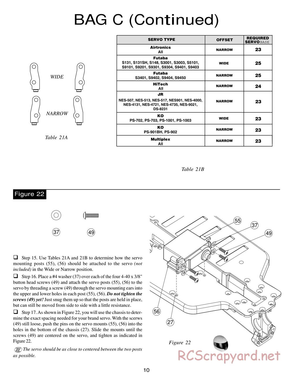 Team Losi - XXX-S - Manual - Page 13