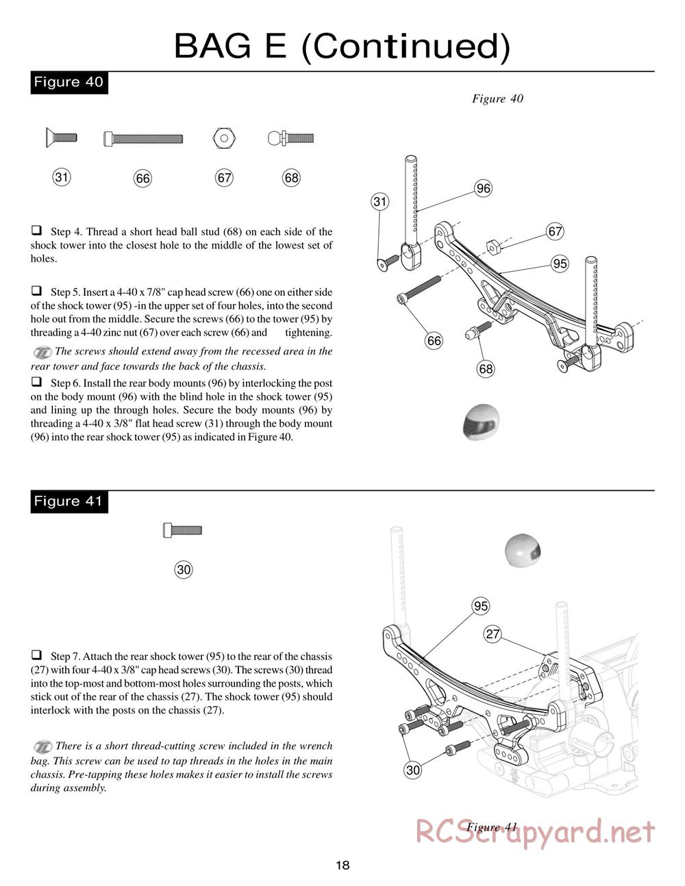 Team Losi - XXX-S - Manual - Page 21