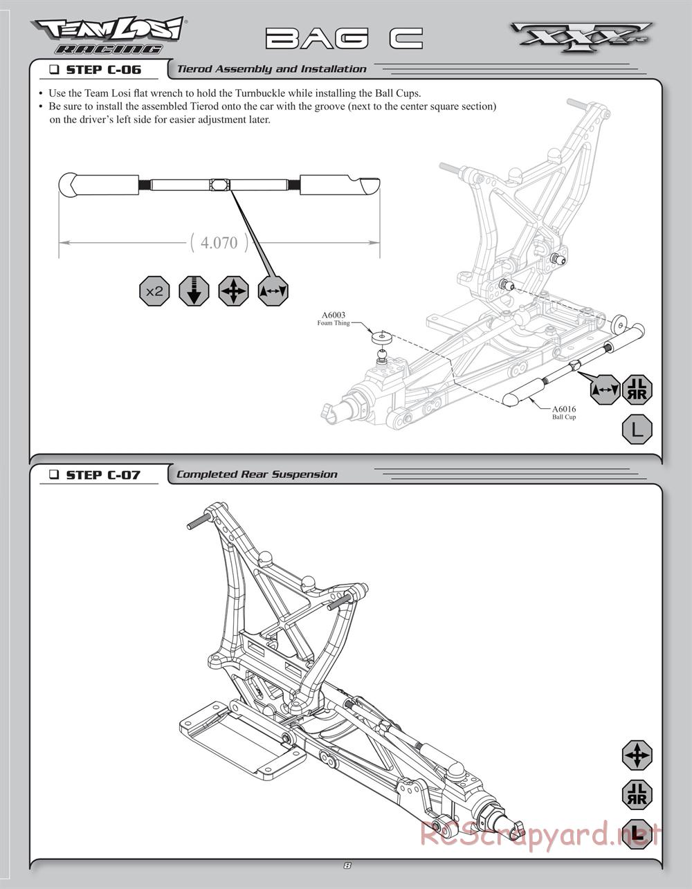 Team Losi - XXXT CR - Manual - Page 11