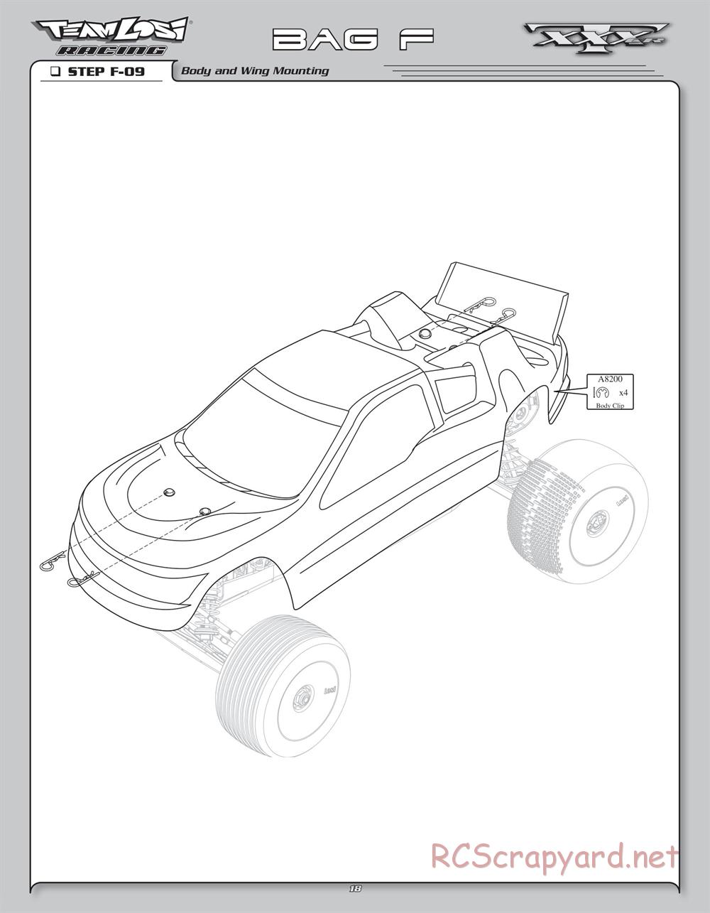 Team Losi - XXXT CR - Manual - Page 21