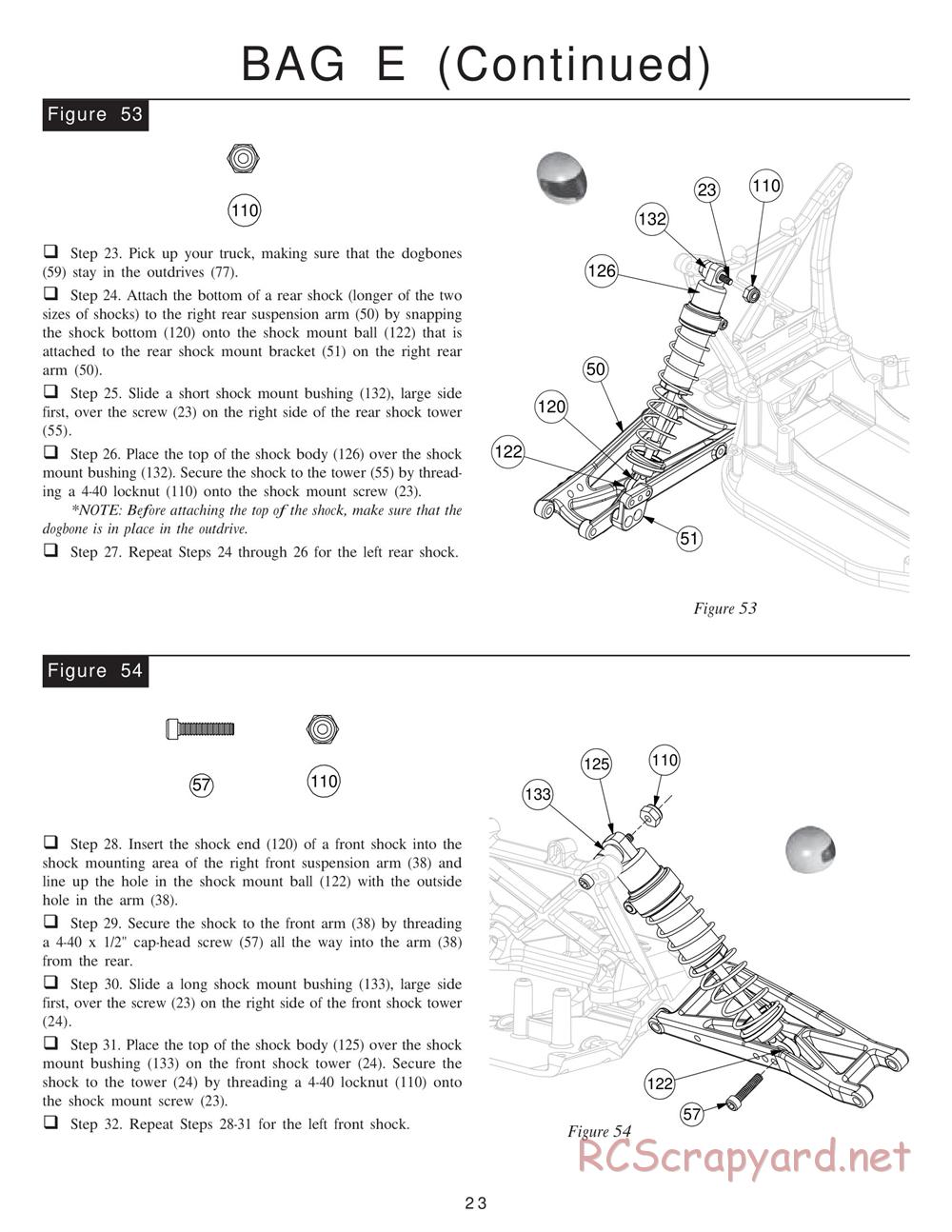 Team Losi - XXXT Sport RTRII - Manual - Page 27