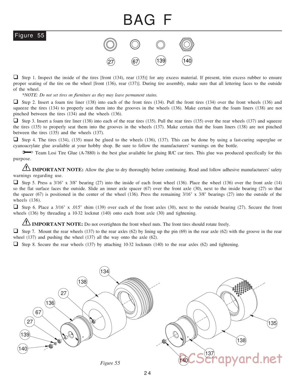 Team Losi - XXXT Sport RTRII - Manual - Page 28