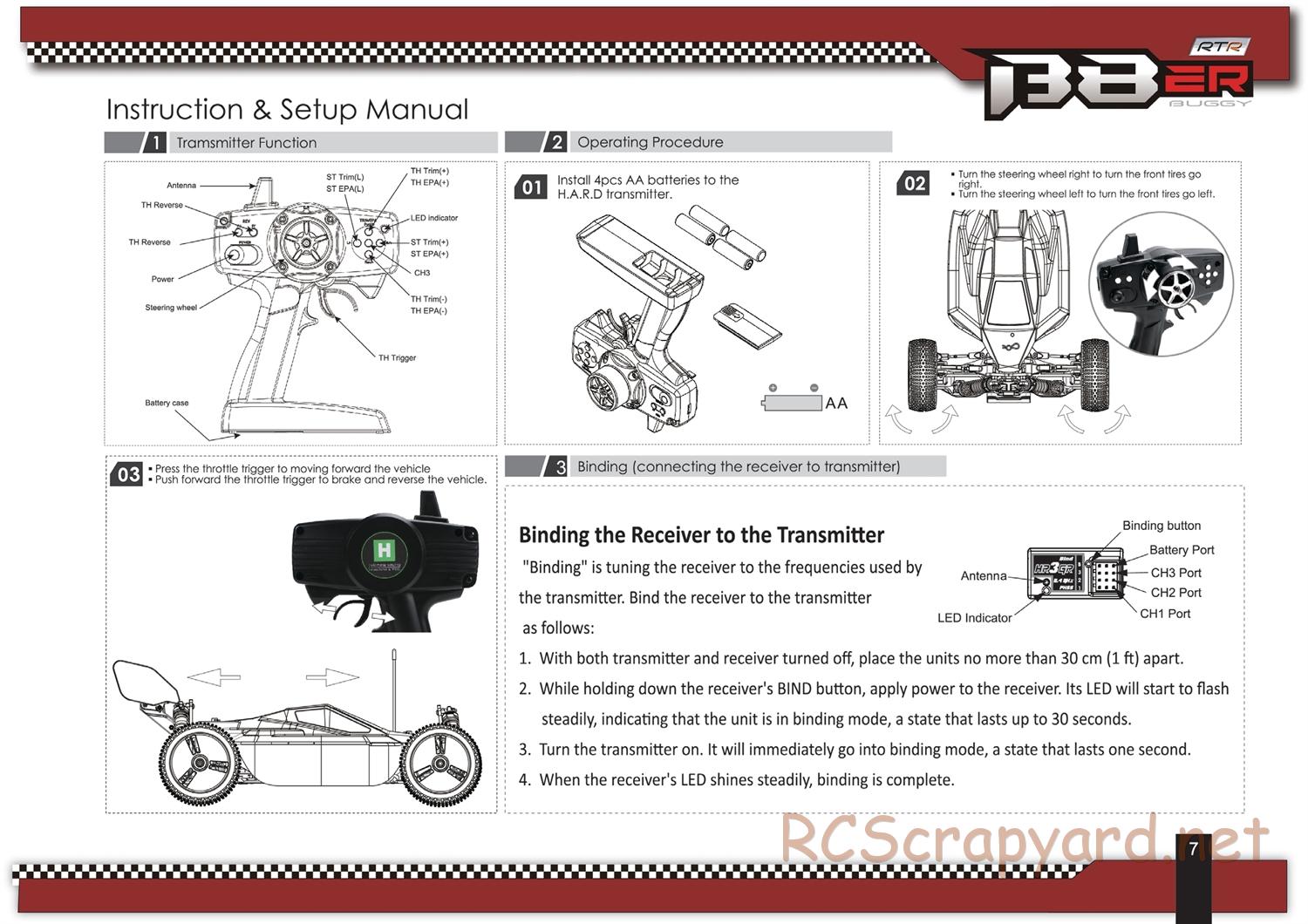 Team Magic - B8ER - Manual - Page 8