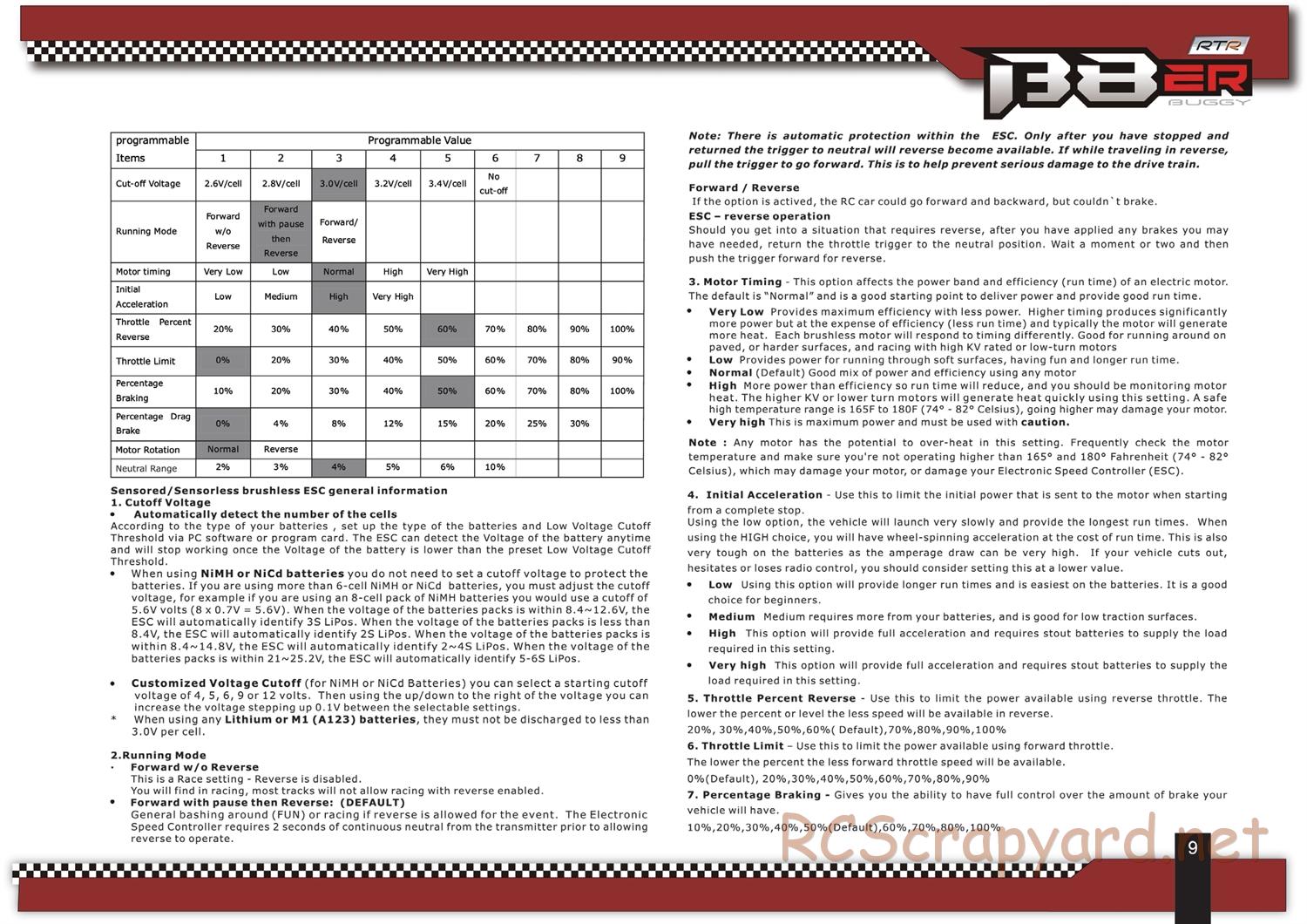 Team Magic - B8ER - Manual - Page 10