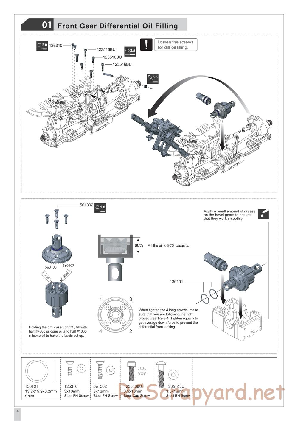 Team Magic - B8RS - Manual - Page 5