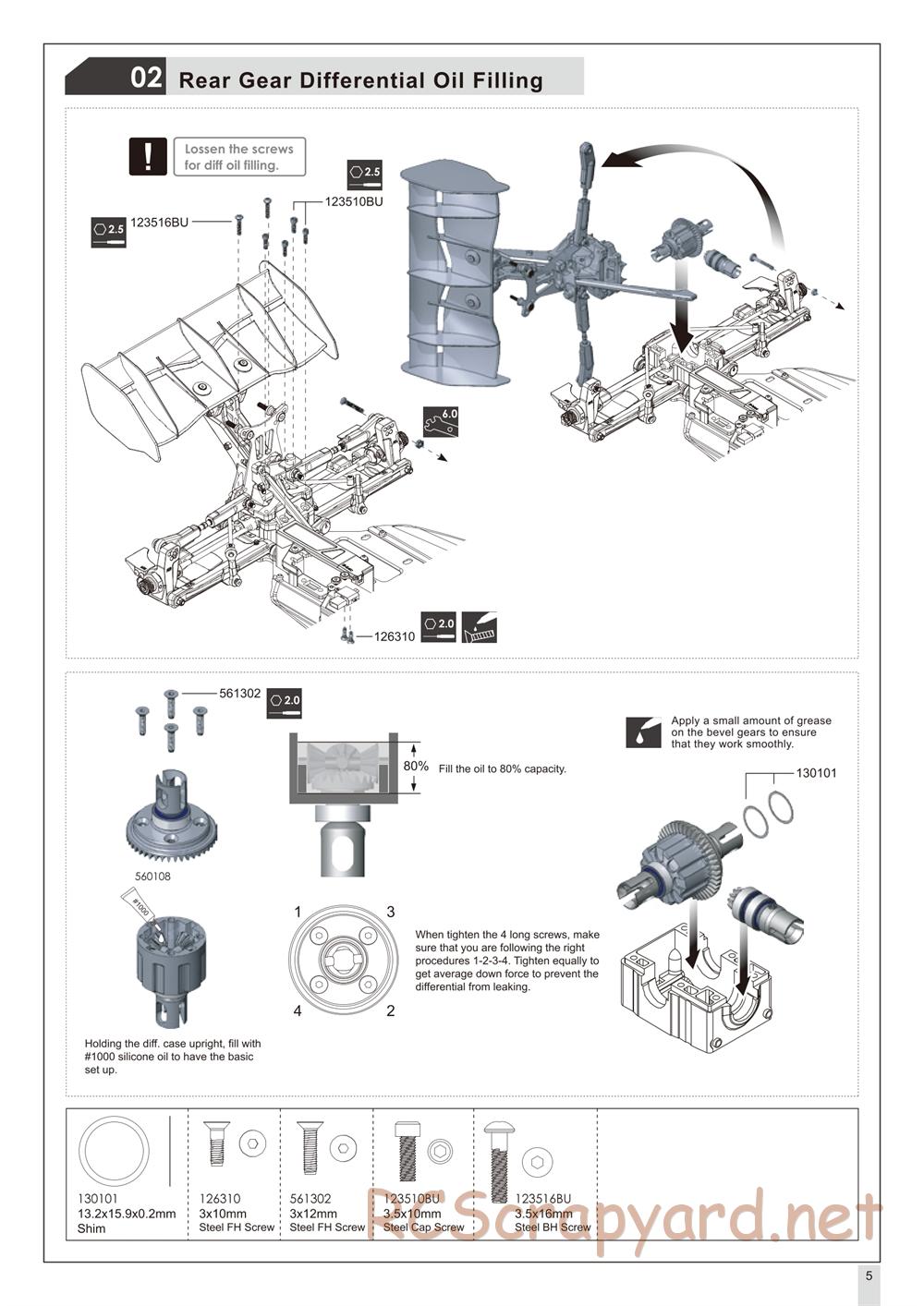 Team Magic - B8RS - Manual - Page 6