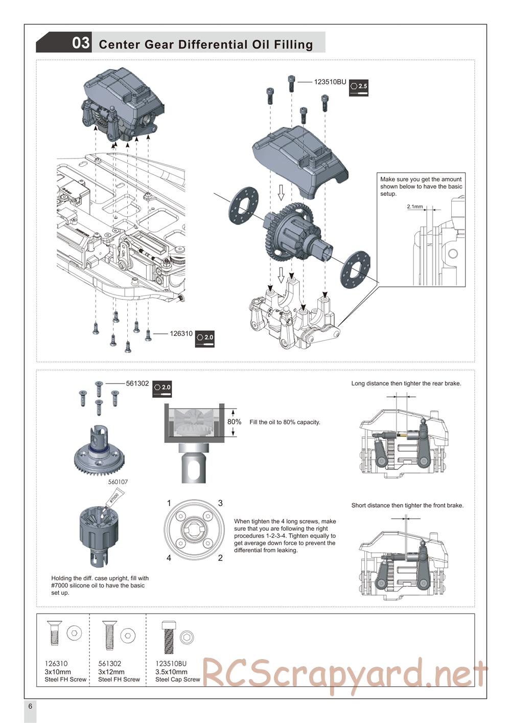 Team Magic - B8RS - Manual - Page 7