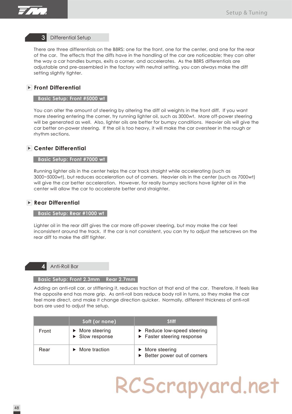 Team Magic - B8RS - Manual - Page 23