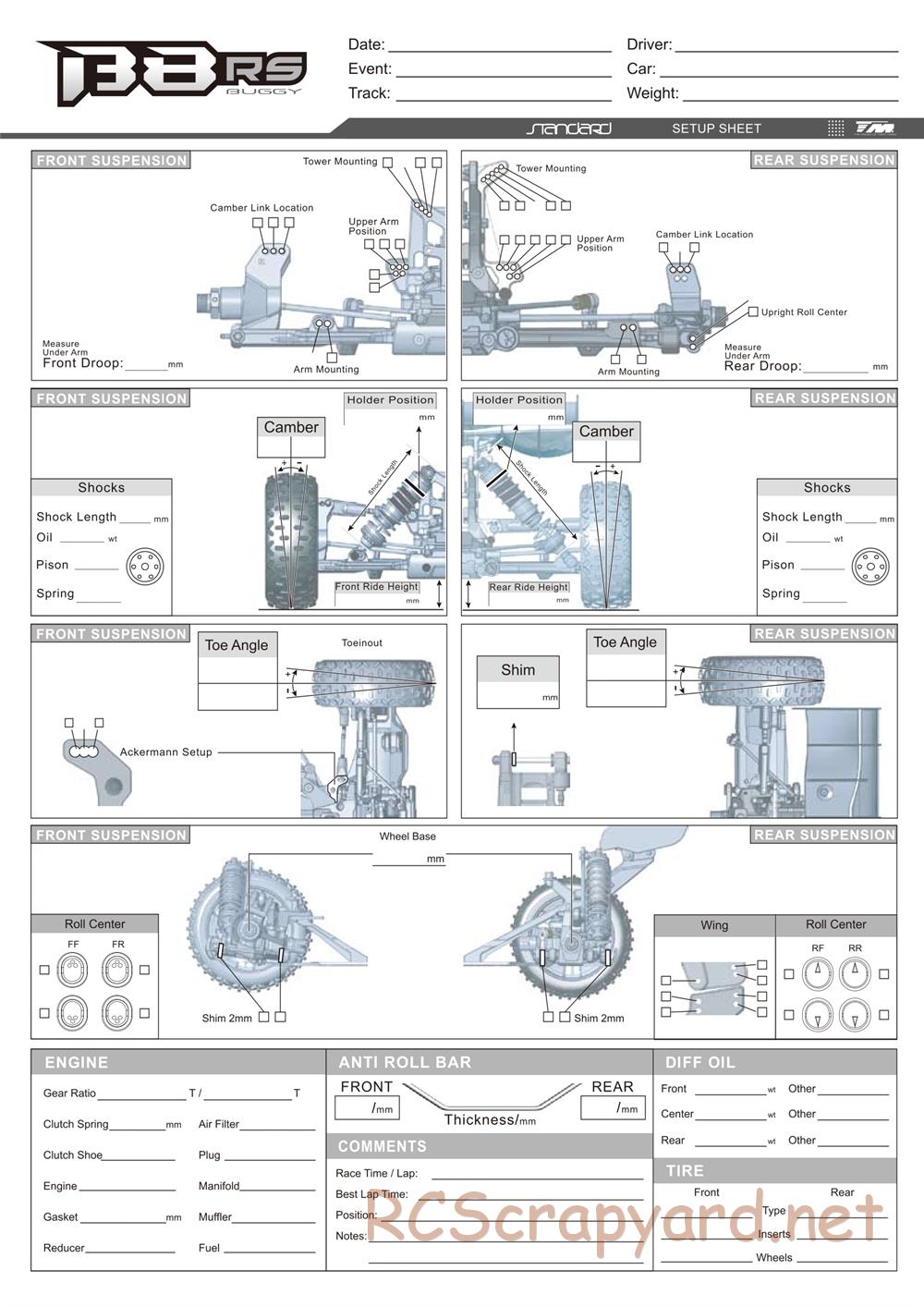 Team Magic - B8RS - Manual - Page 36