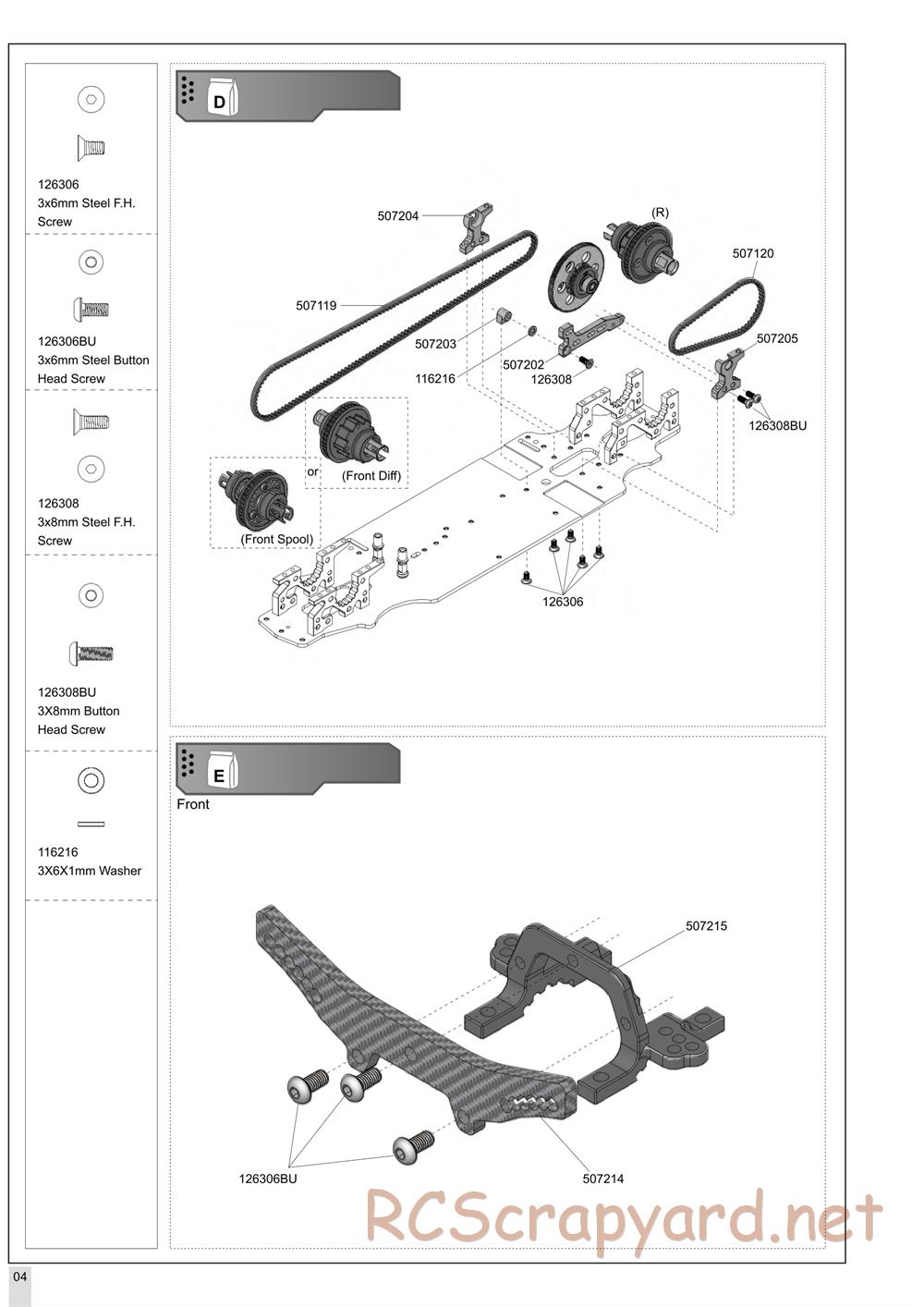 Team Magic - E4-RS II Evo - Manual - Page 5