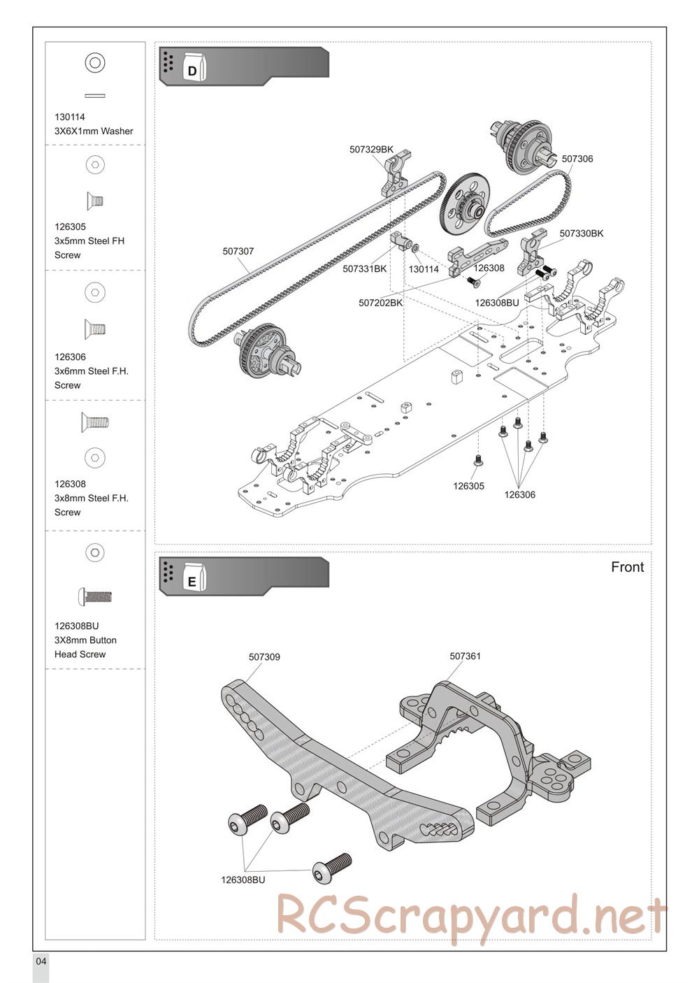 Team Magic - E4-RS III+ - Manual - Page 4