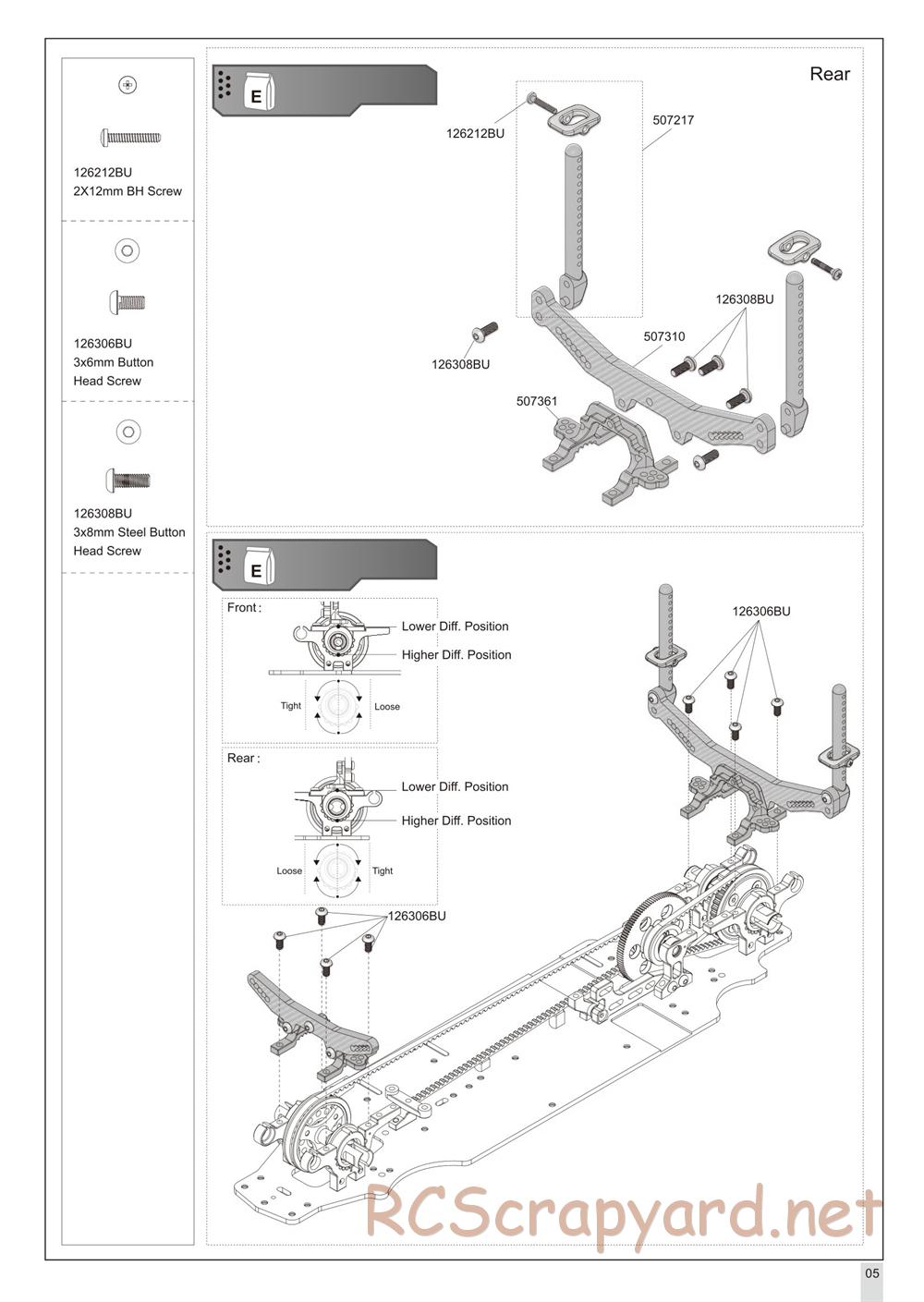 Team Magic - E4-RS III+ - Manual - Page 5