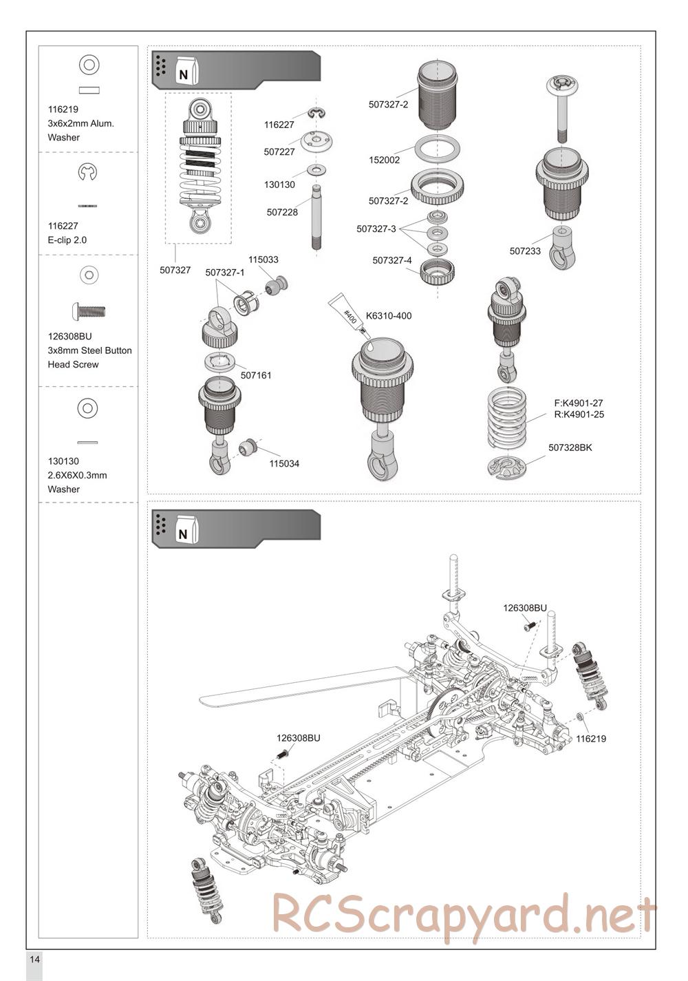 Team Magic - E4-RS III+ - Manual - Page 14