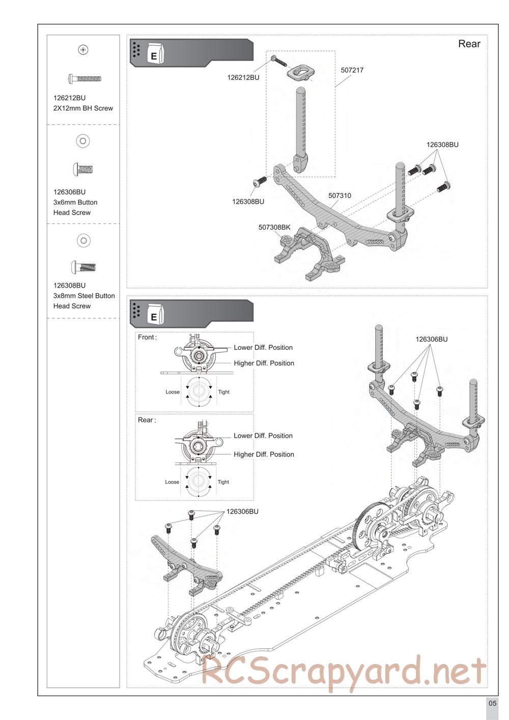 Team Magic - E4-RS III - Manual - Page 6