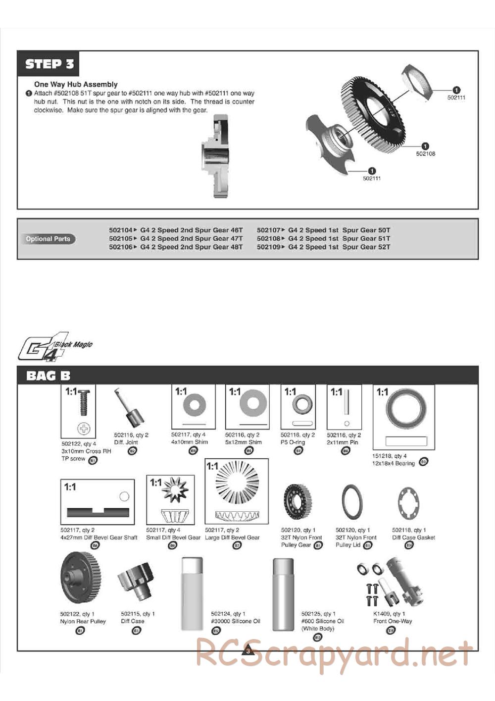 Team Magic - G4 Evo - Manual - Page 4