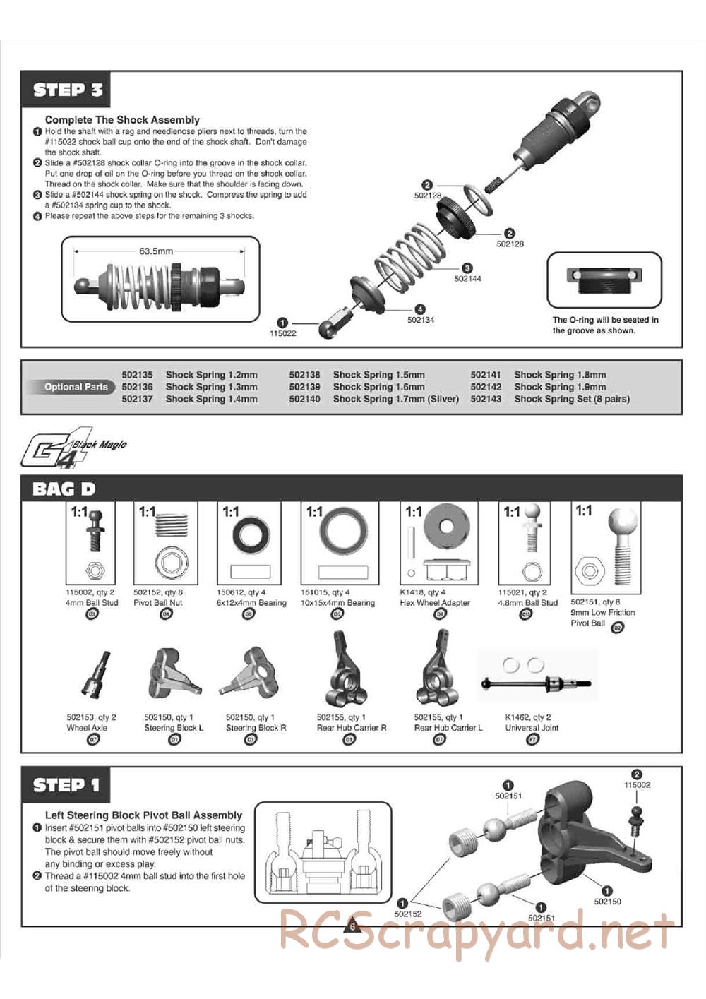 Team Magic - G4 Evo - Manual - Page 7