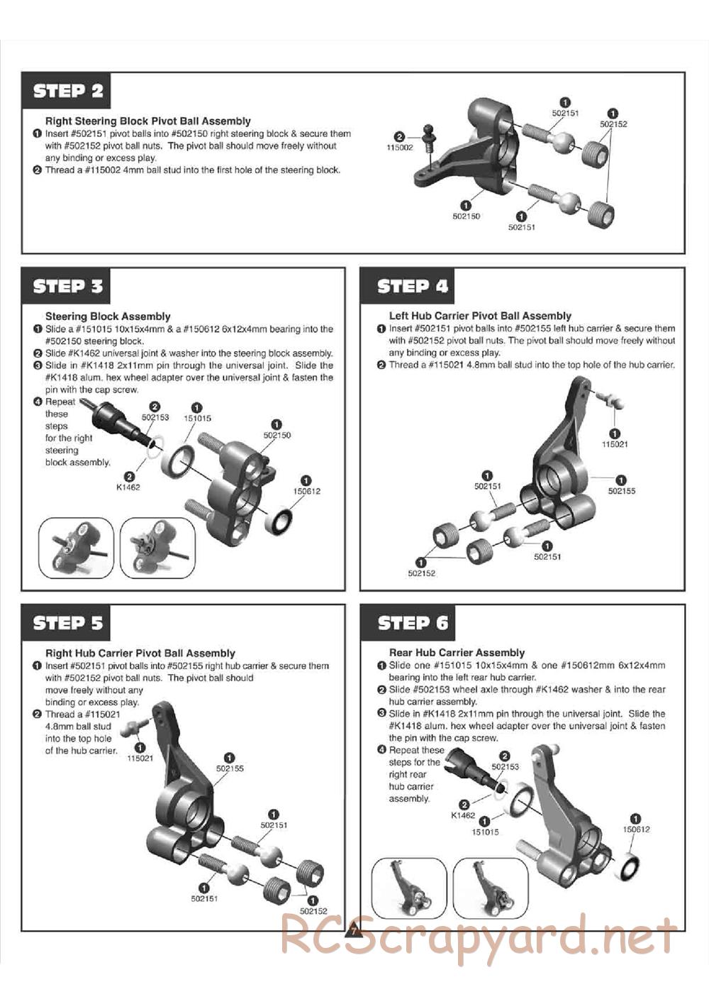 Team Magic - G4 Evo - Manual - Page 8