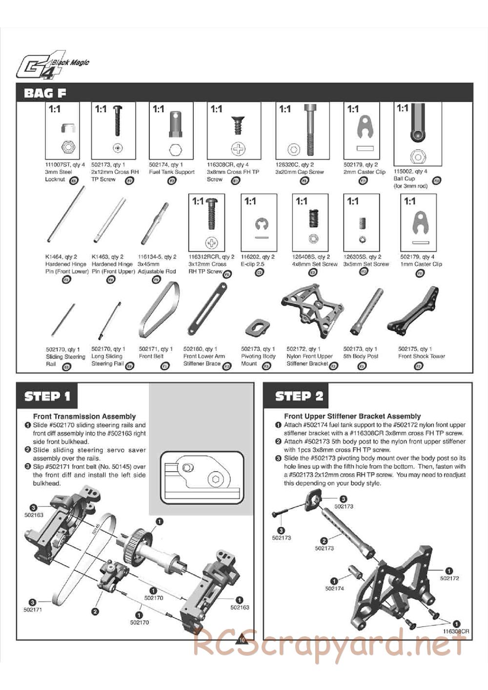 Team Magic - G4 Evo - Manual - Page 11