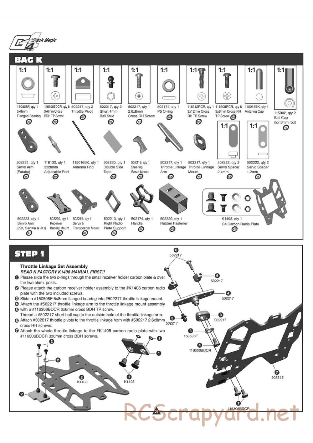 Team Magic - G4 Evo - Manual - Page 22