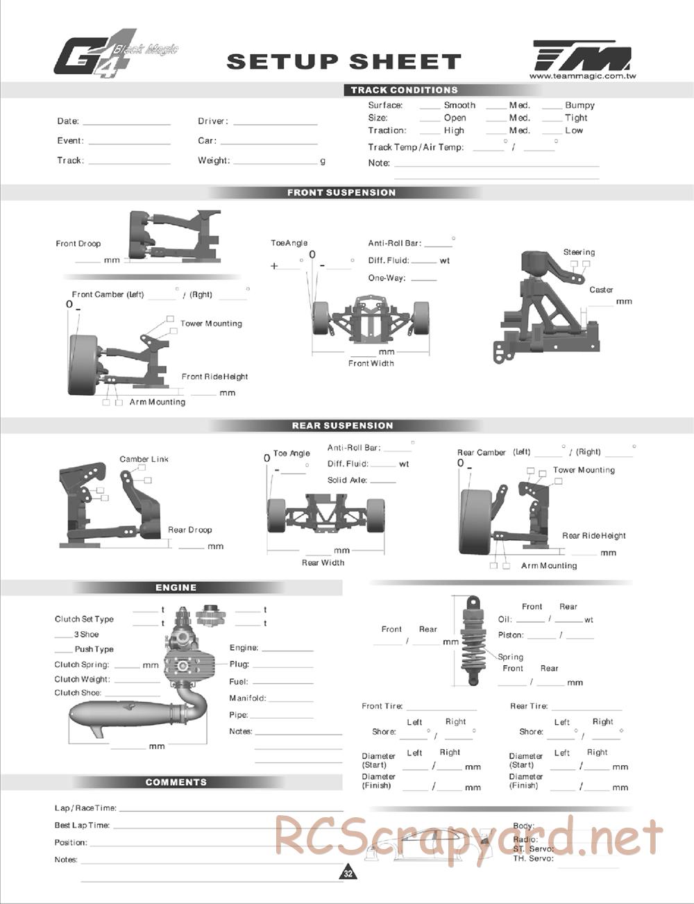 Team Magic - G4 Evo - Manual - Page 33