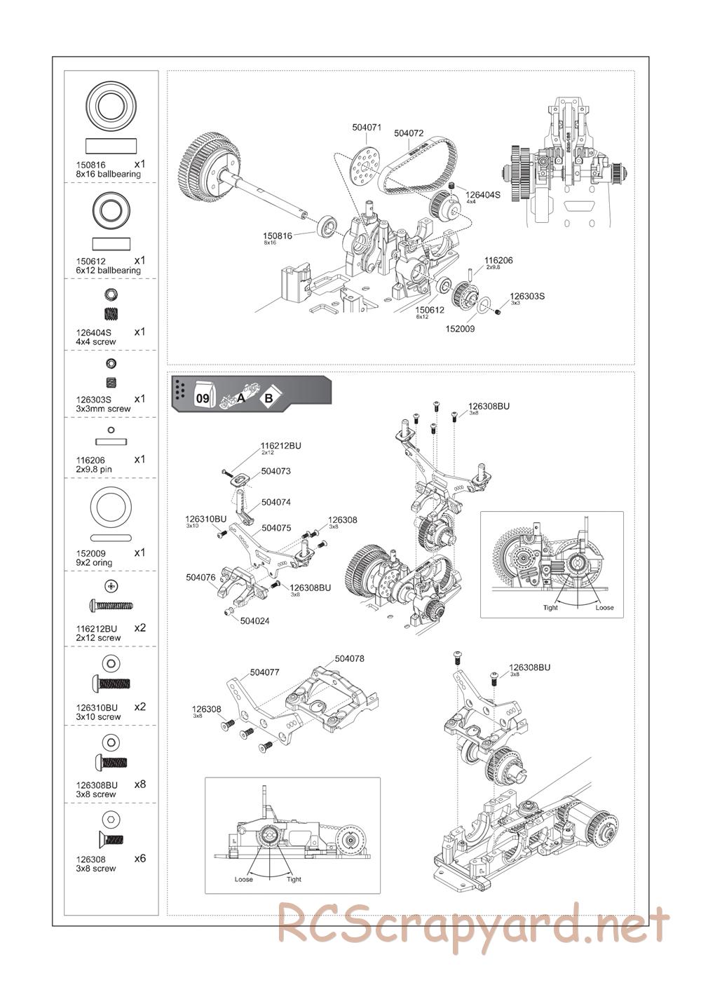 Team Magic - G4RS 09 (G4RS II) - Manual - Page 8