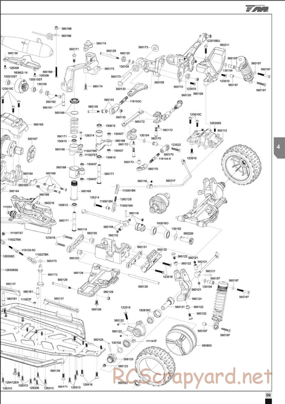 Team Magic - M1B - Exploded View - Page 3