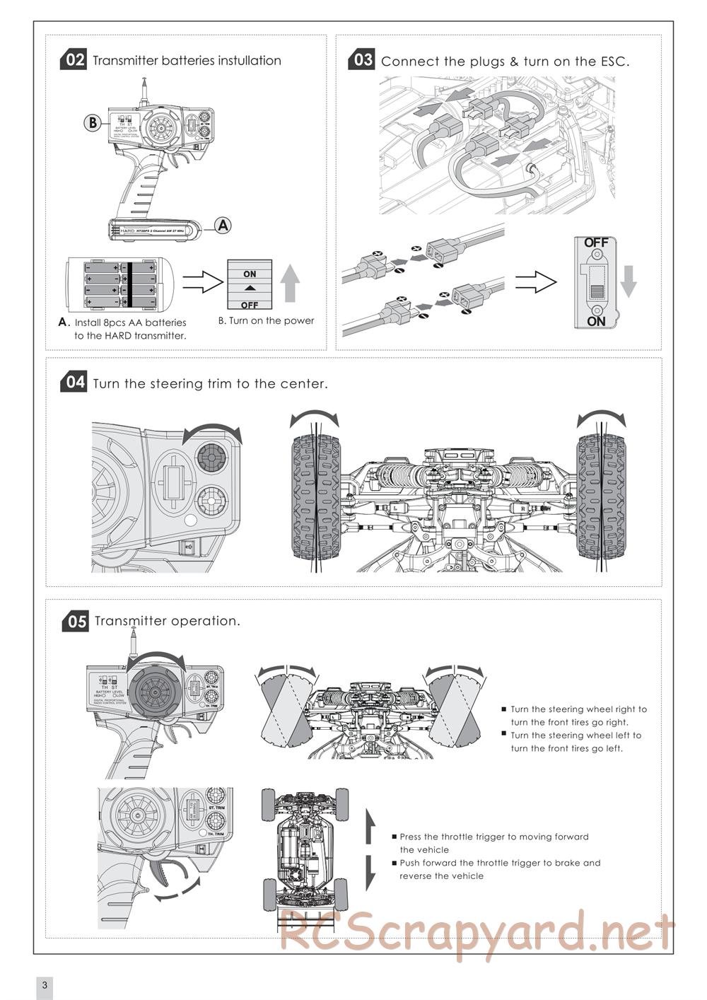 Team Magic - M8ER - Manual - Page 4