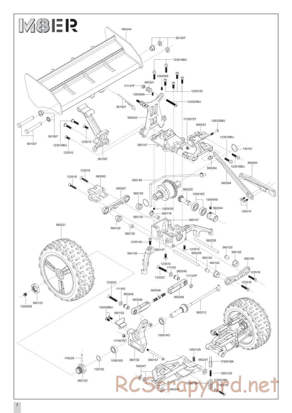 Team Magic - M8ER - Manual - Page 8