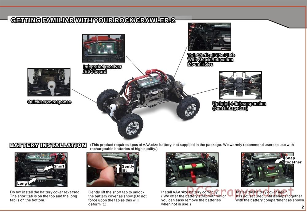 Redcat Racing - Sumo Crawler - Manual - Page 3