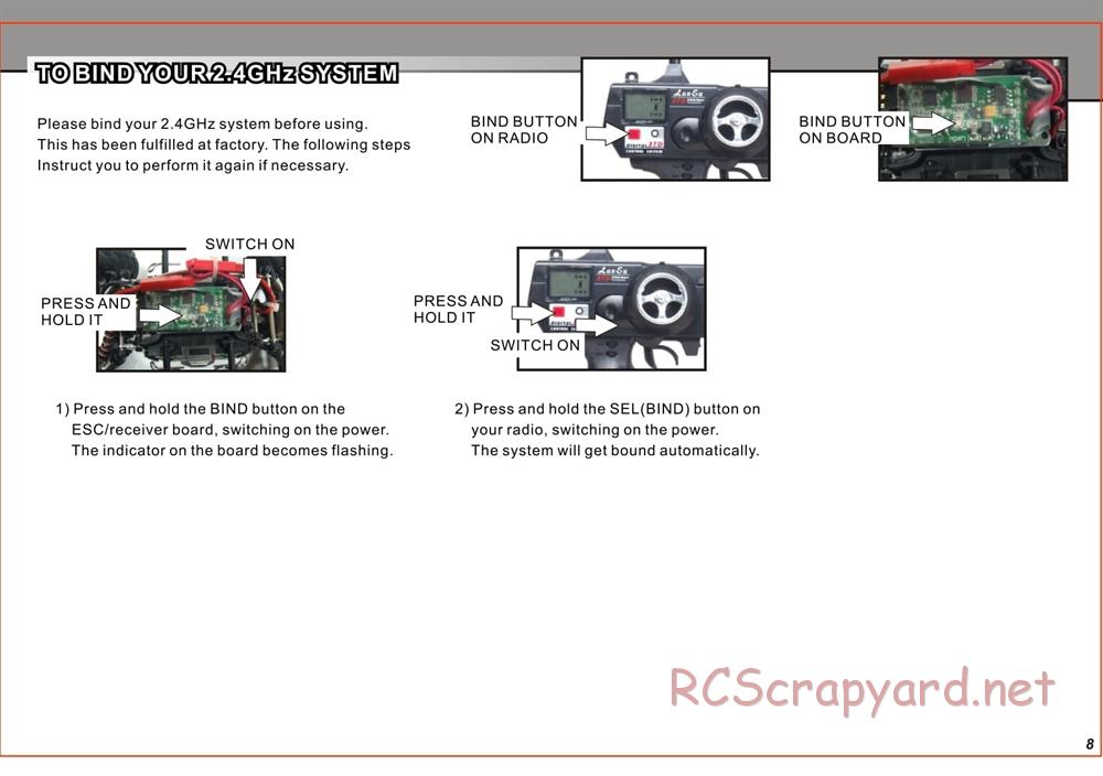 Redcat Racing - Sumo Crawler - Manual - Page 9