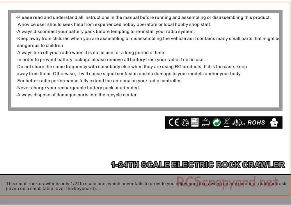 Redcat Racing - Sumo Crawler - Manual - Page 25
