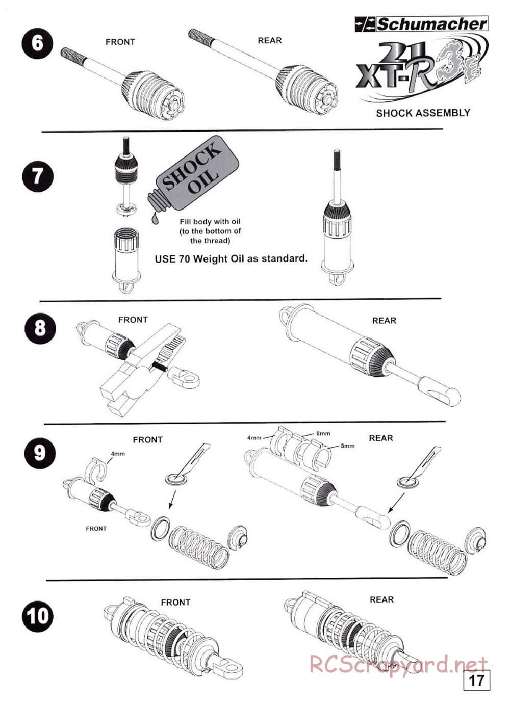 Schumacher - Nitro 21 XT-R3E - Manual - Page 11