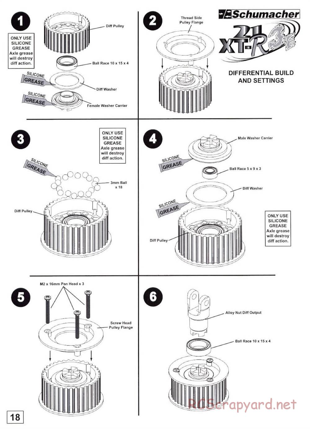 Schumacher - Nitro 21 XT-R3E - Manual - Page 12