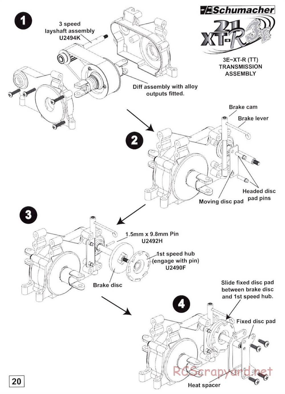 Schumacher - Nitro 21 XT-R3E - Manual - Page 15