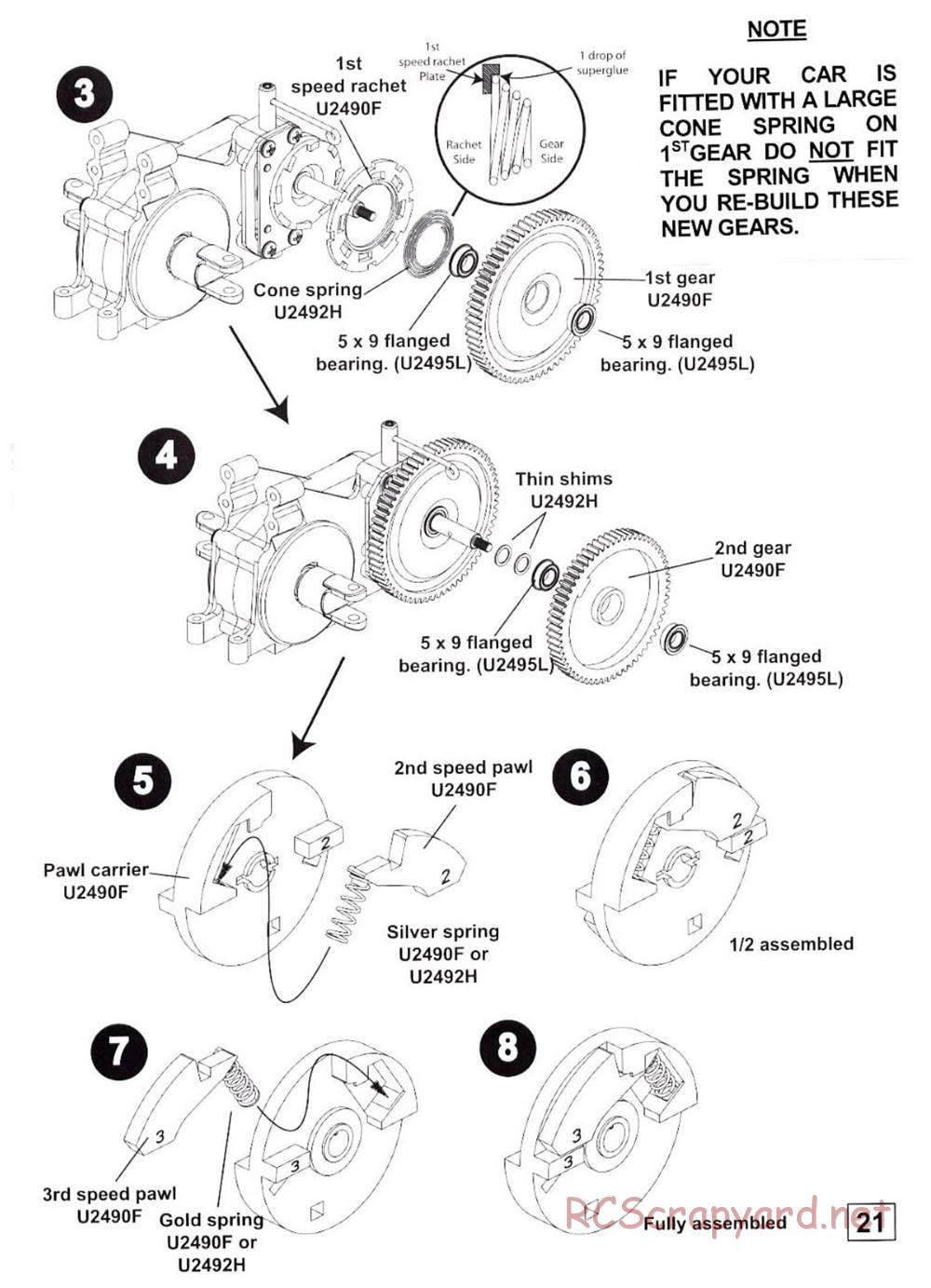 Schumacher - Nitro 21 XT-R3E - Manual - Page 16
