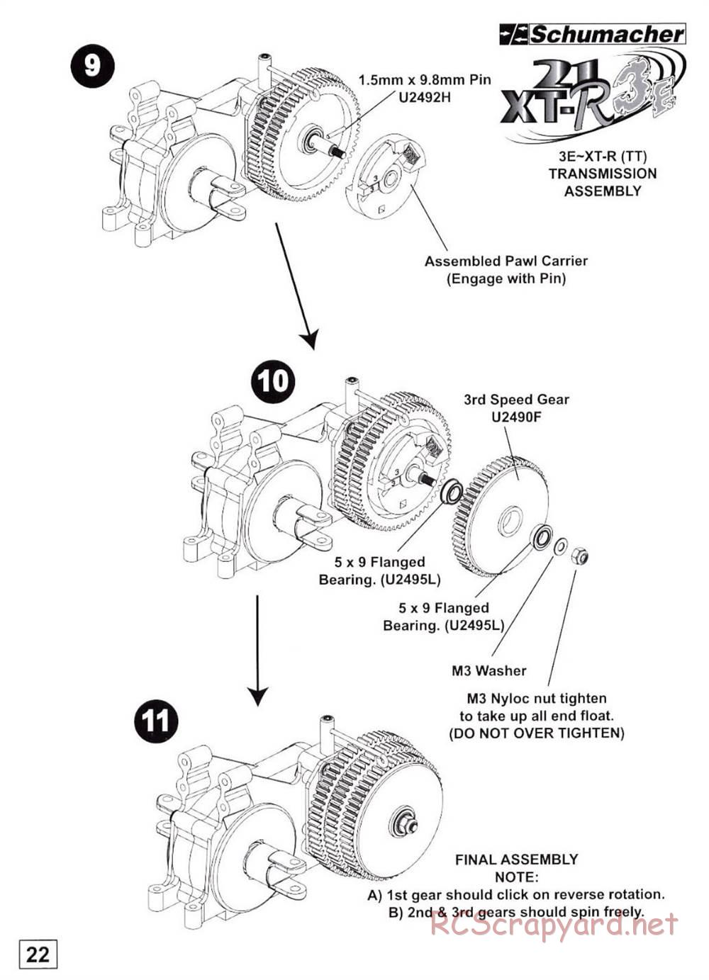 Schumacher - Nitro 21 XT-R3E - Manual - Page 17