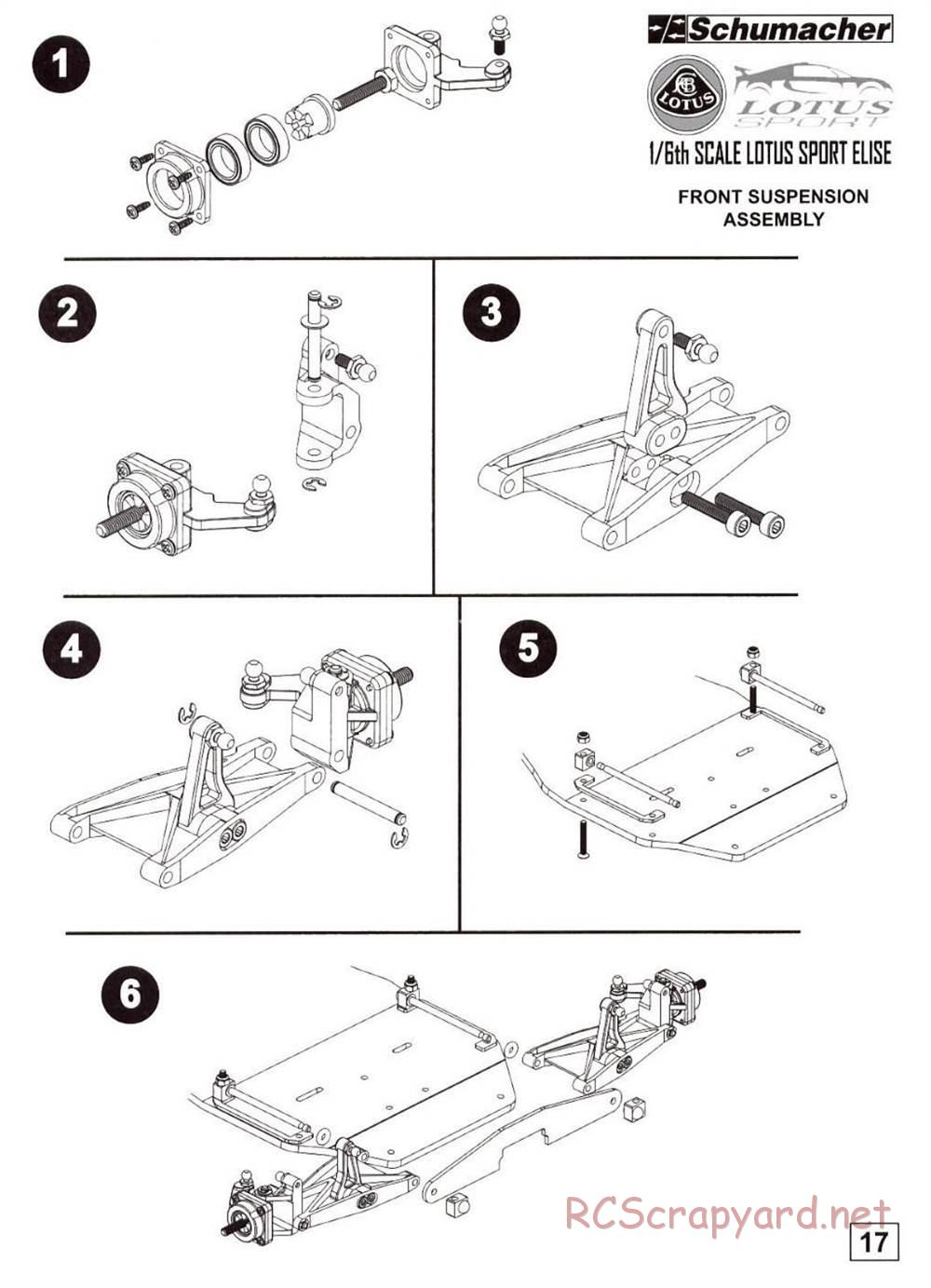 Schumacher - Big 6 Lotus EP - Manual - Page 11