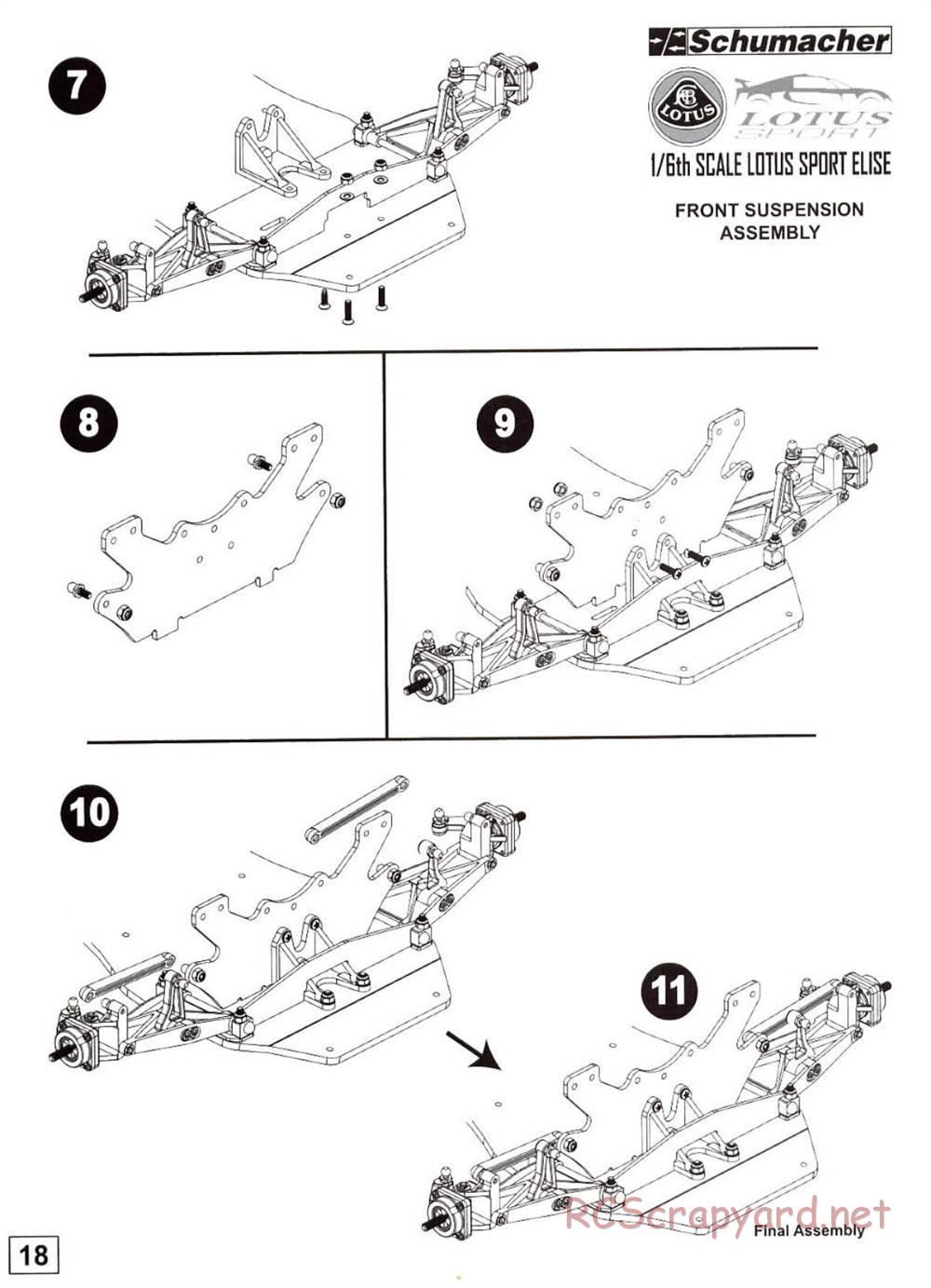 Schumacher - Big 6 Lotus EP - Manual - Page 12