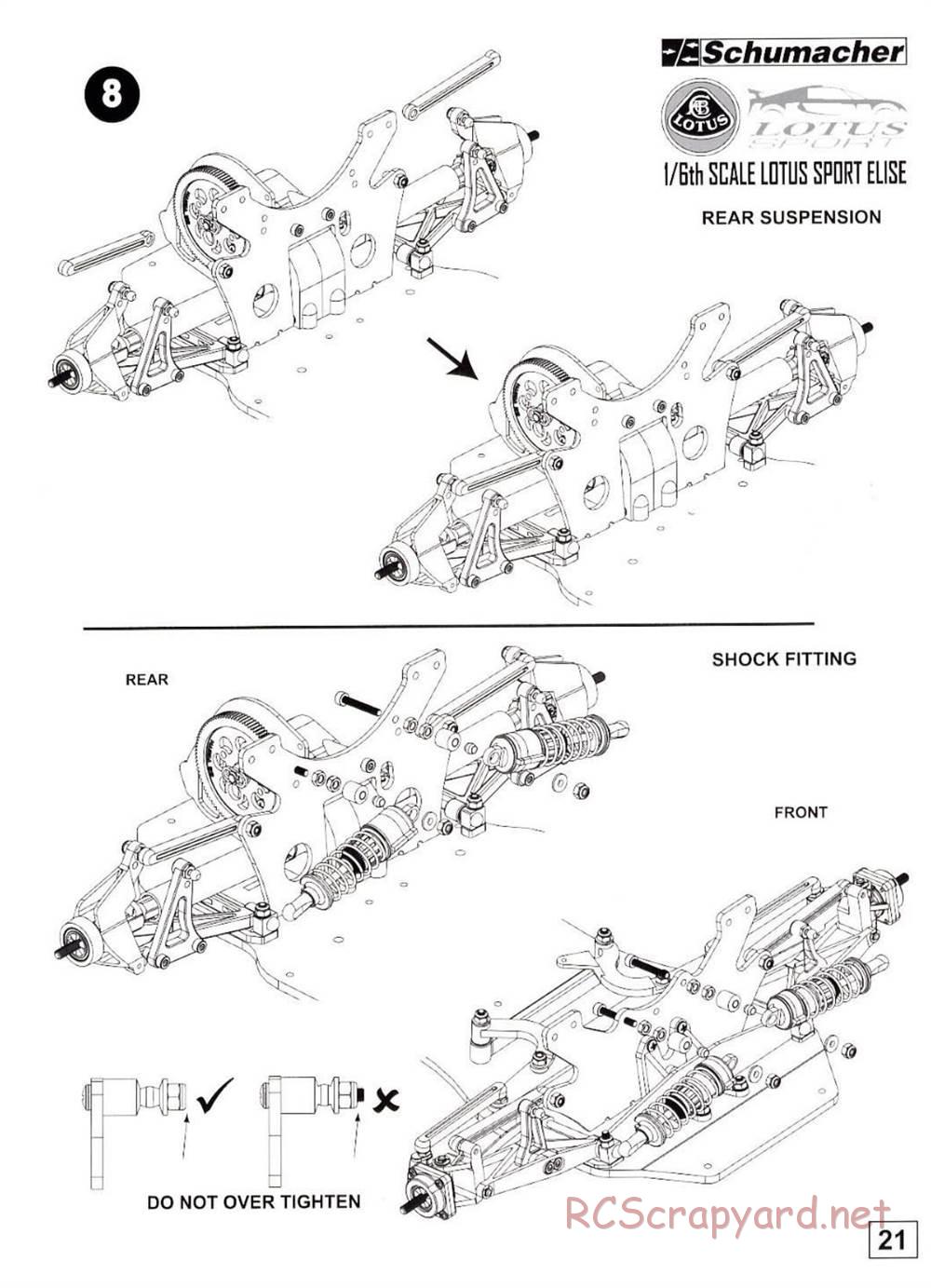 Schumacher - Big 6 Lotus EP - Manual - Page 16