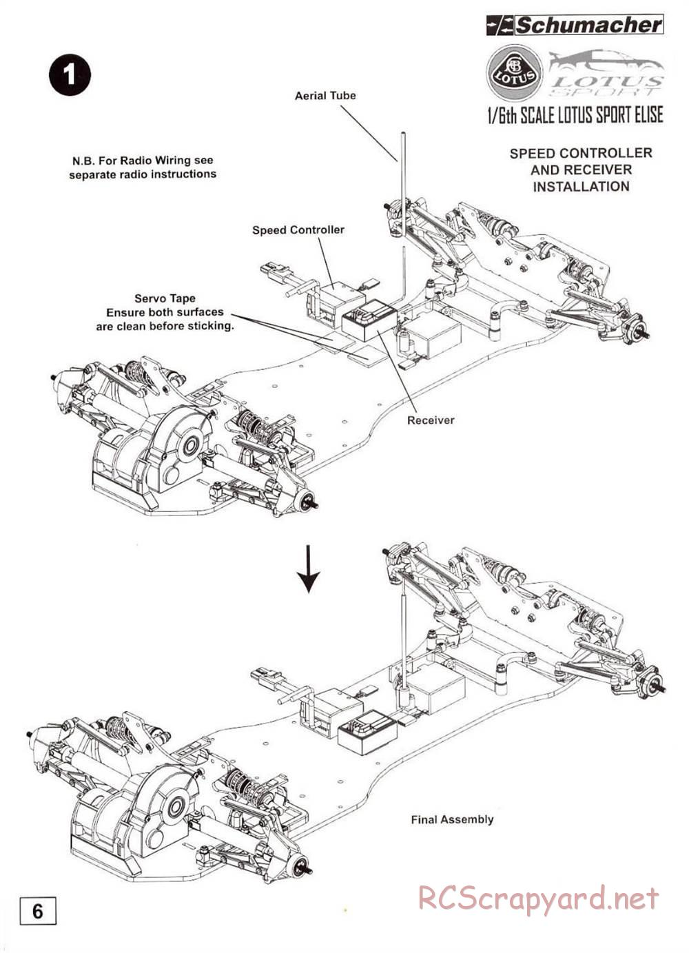 Schumacher - Big 6 Lotus EP - Manual - Page 20