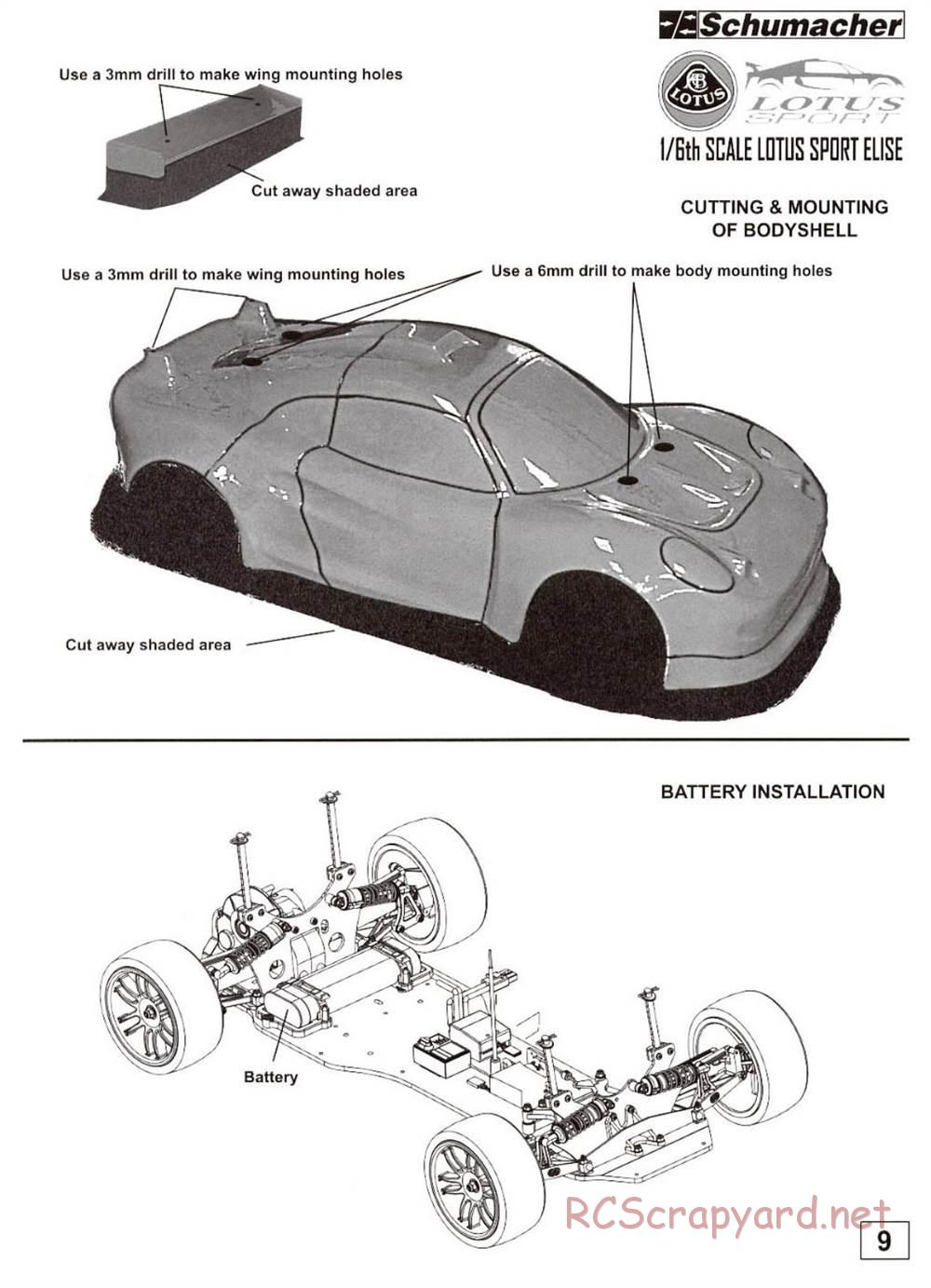 Schumacher - Big 6 Lotus EP - Manual - Page 23