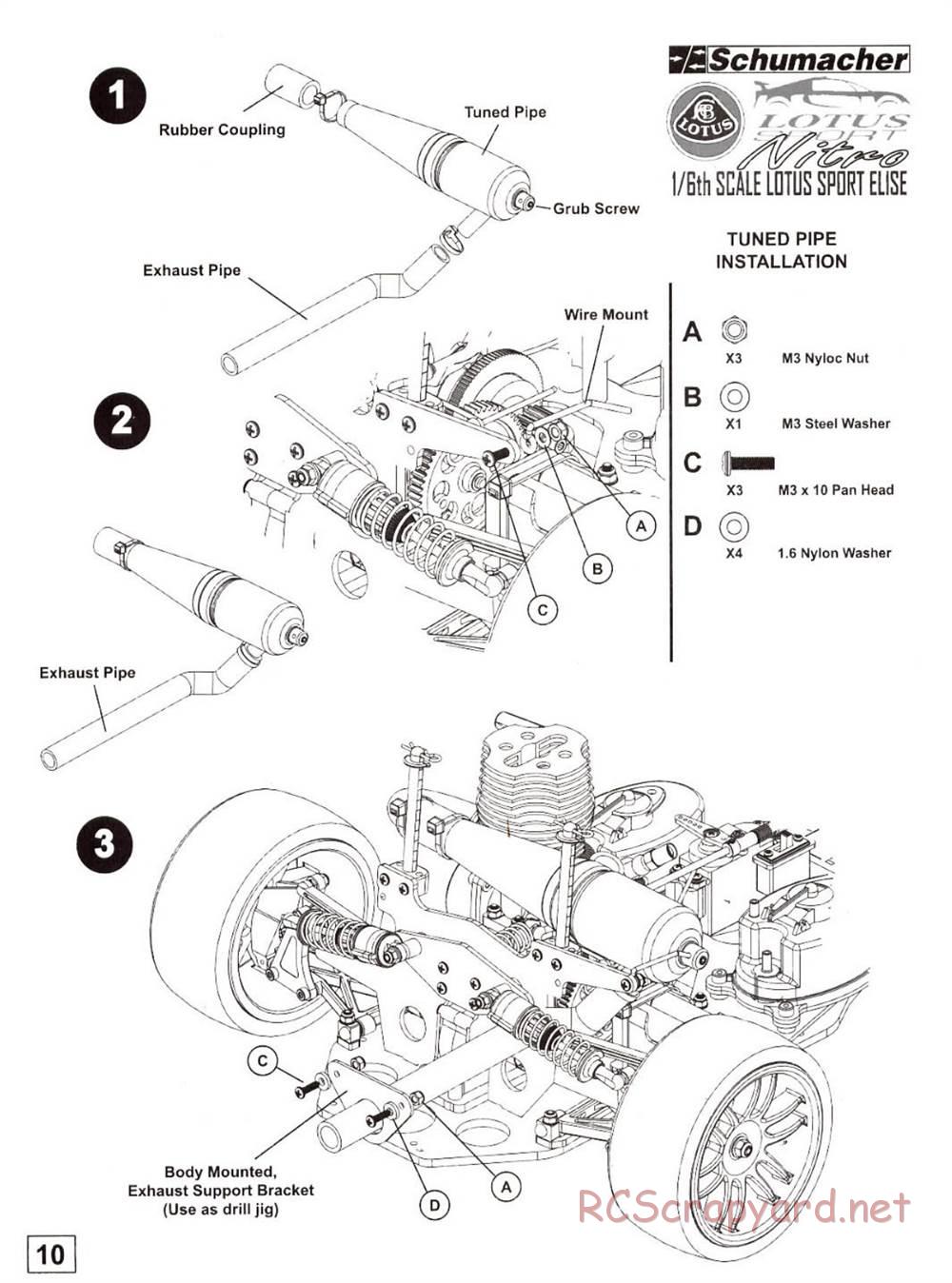 Schumacher - Big 6 Lotus Nitro - Manual - Page 4