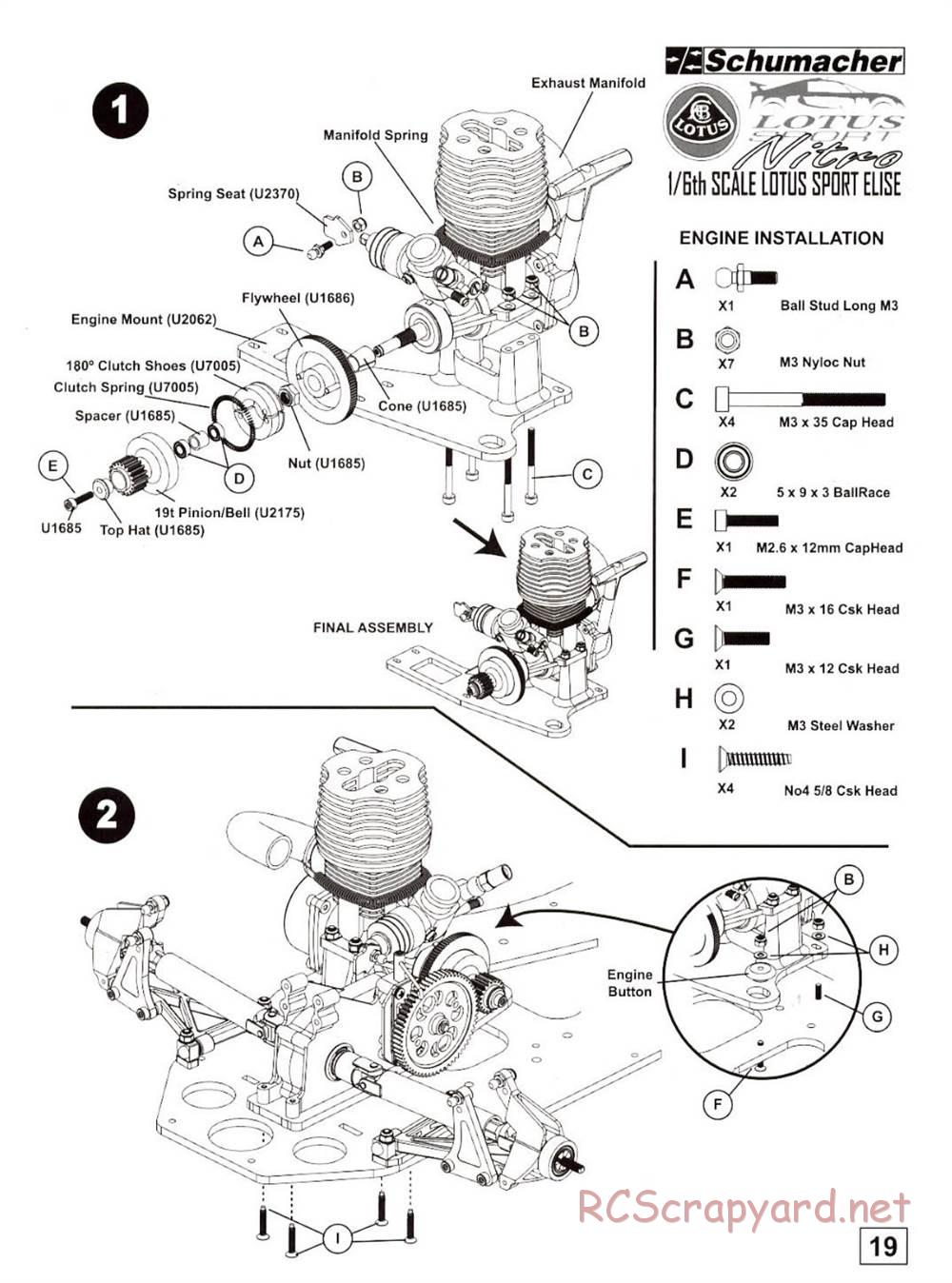 Schumacher - Big 6 Lotus Nitro - Manual - Page 13