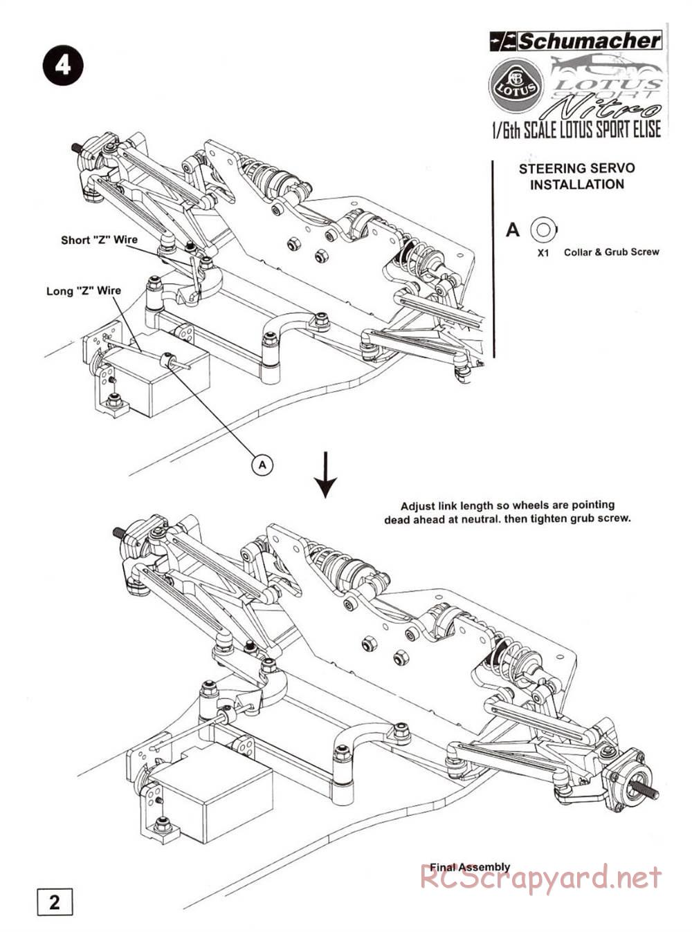 Schumacher - Big 6 Lotus Nitro - Manual - Page 14