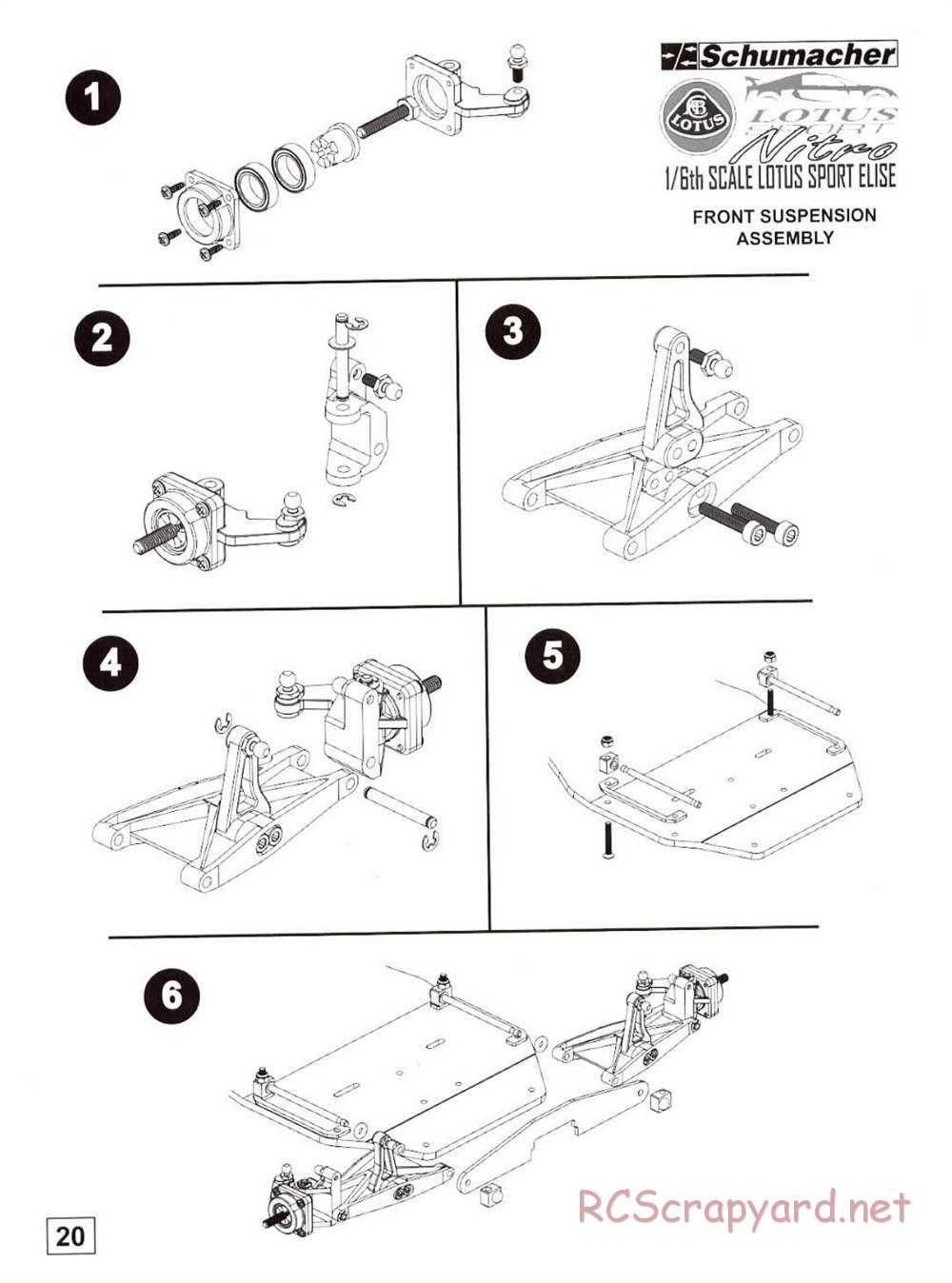 Schumacher - Big 6 Lotus Nitro - Manual - Page 15