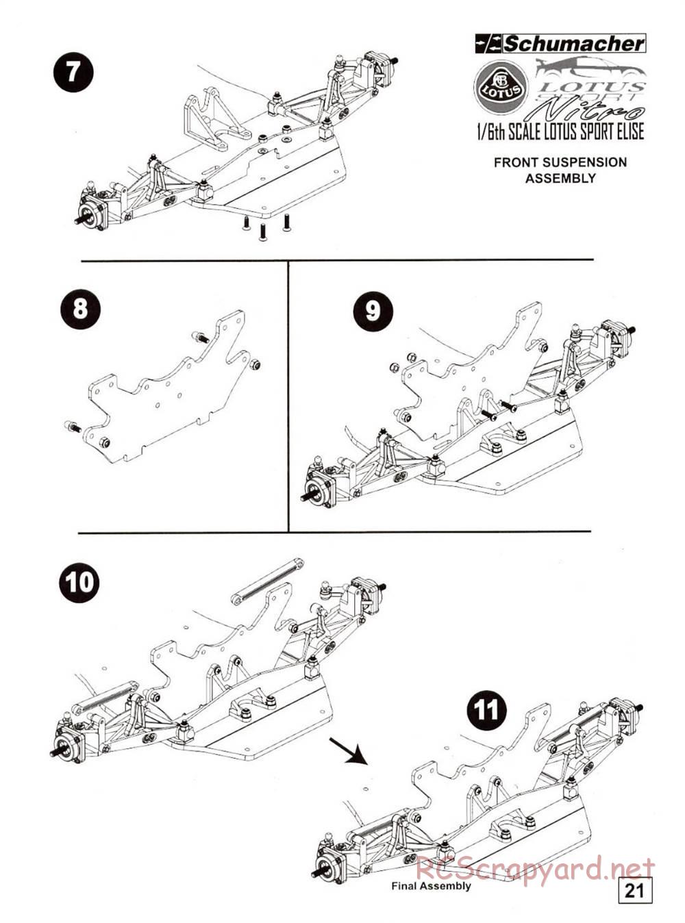 Schumacher - Big 6 Lotus Nitro - Manual - Page 16